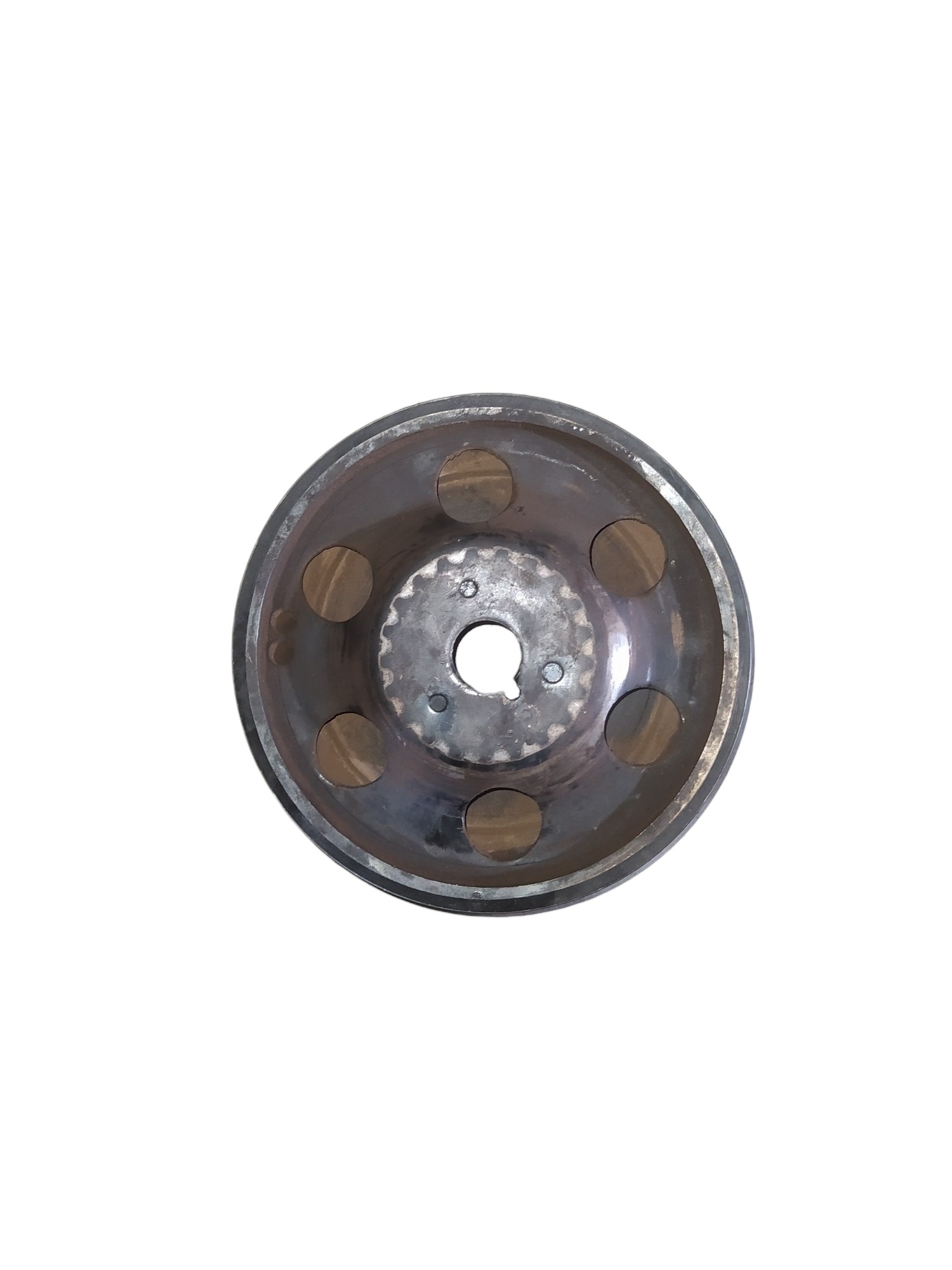 Polia Dupla Virabrequim Renault Clio Sandero 206 1.0 16v