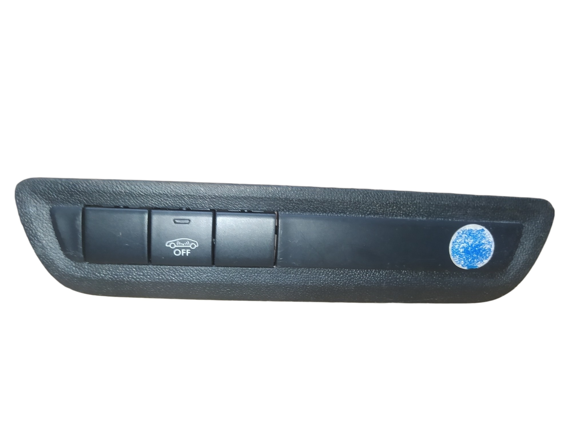Moldura Botão Off Sensor Alarme Peugeot 208 Ano 2008 A 2016