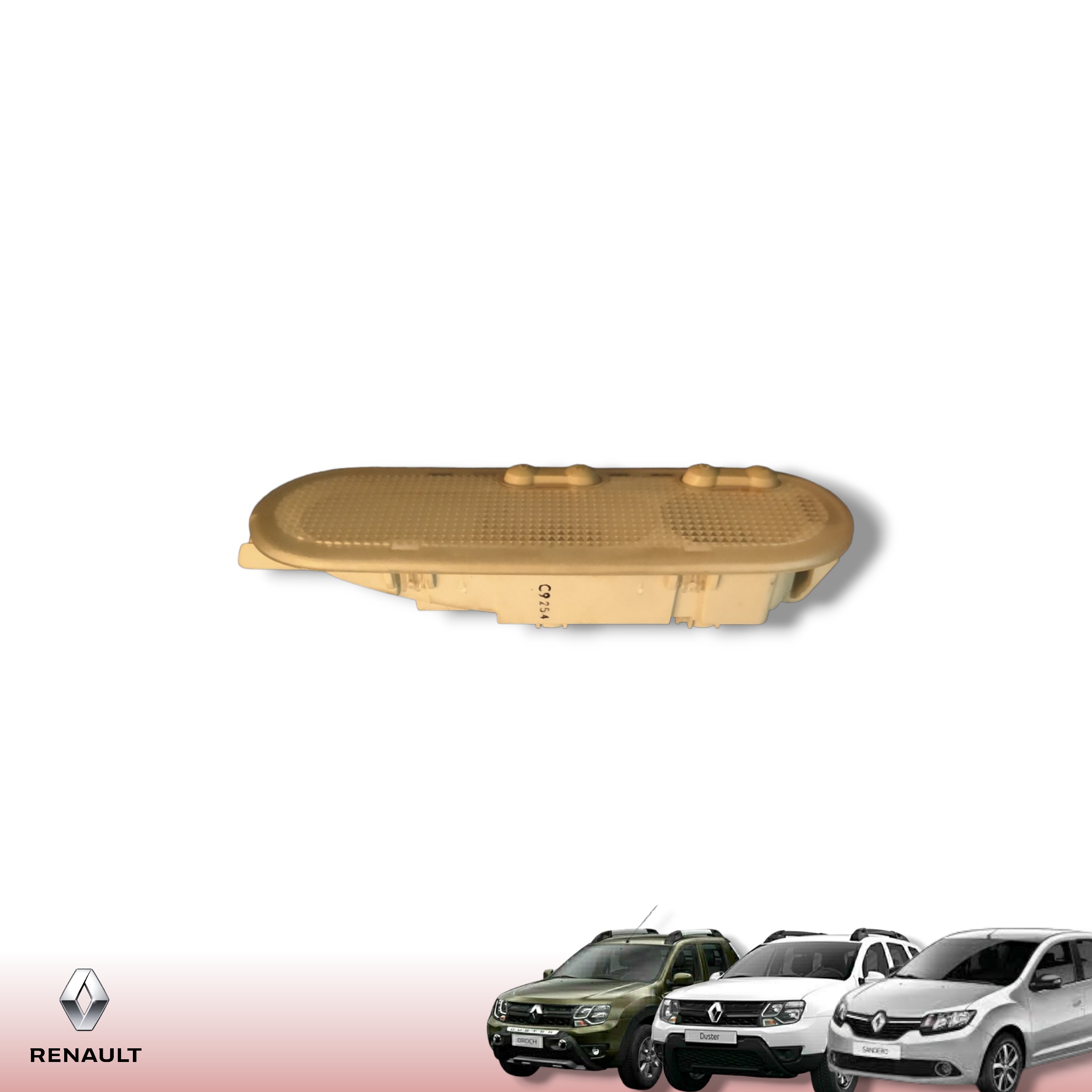 Luz De Teto Renault Sandero Logan Duster Oroch 8200073231