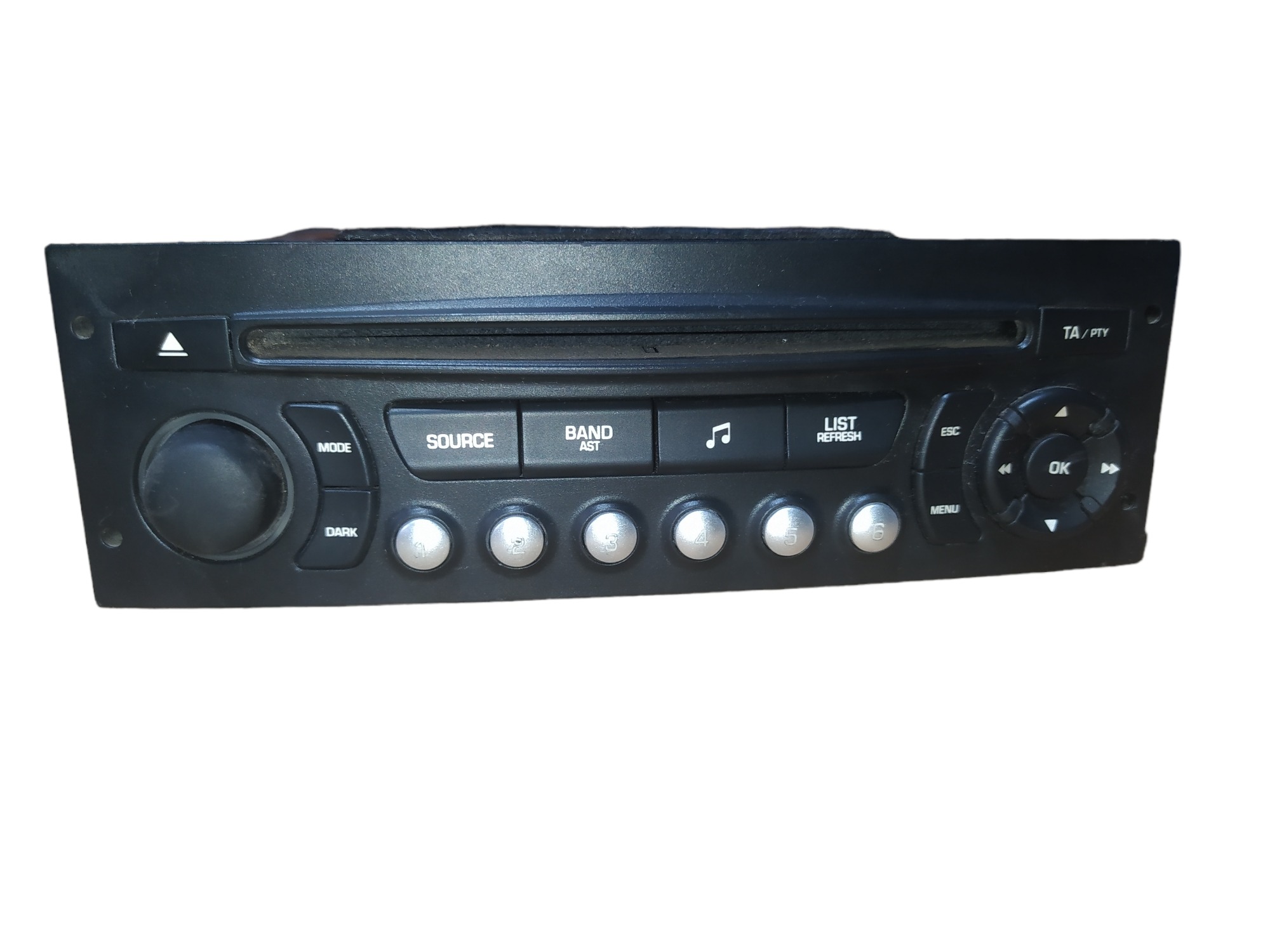 Rádio Automotivo Citroen C4 Sedan 2012