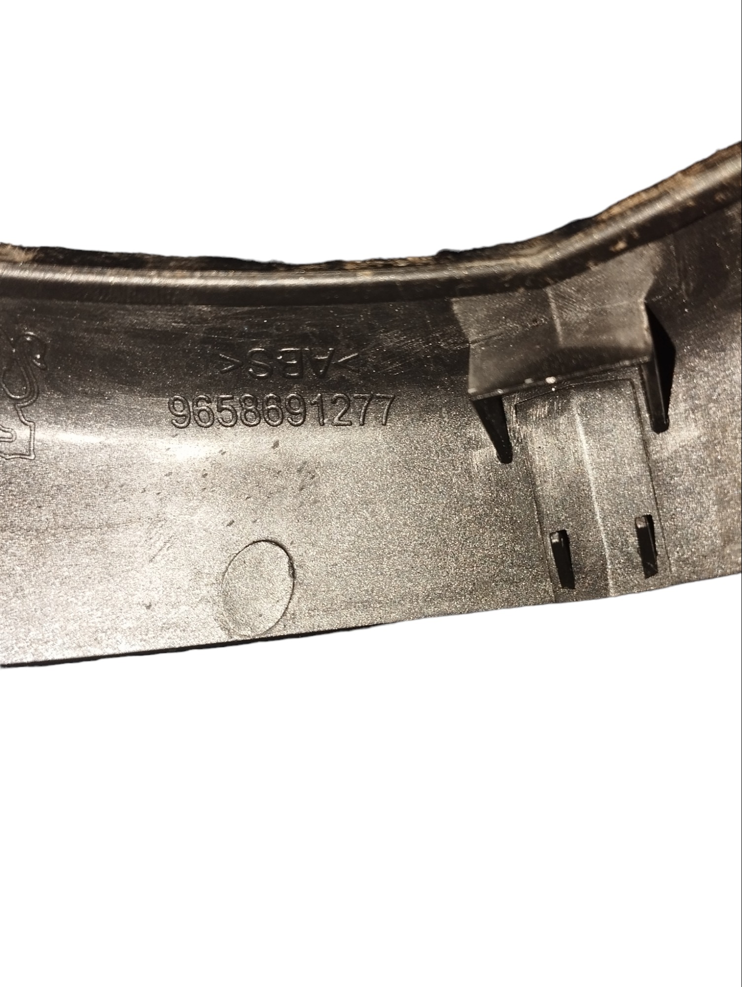 Moldura Alavanca Câmbio Peugeot 308 2013 Original 9658691277 Preto 2