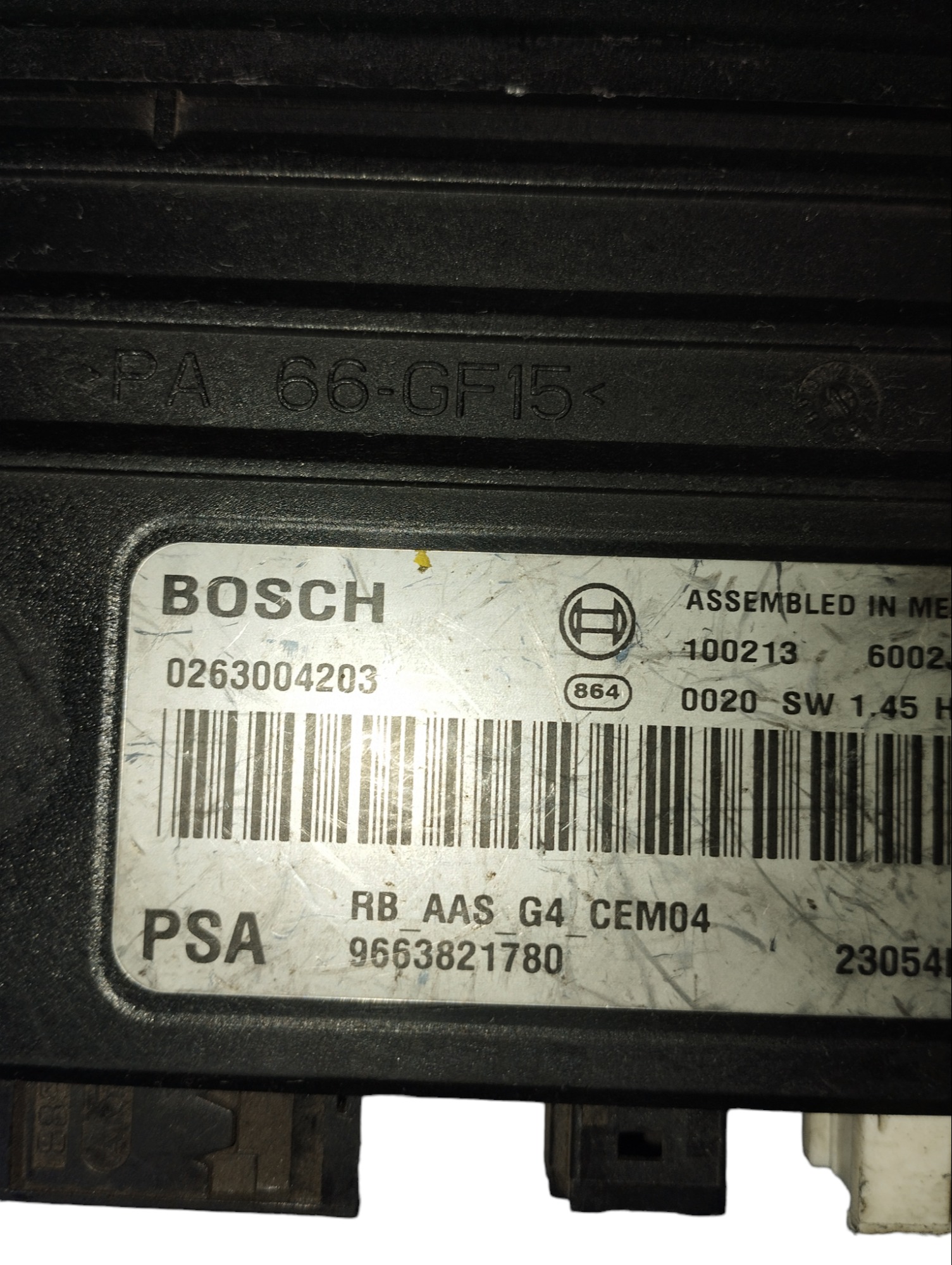 Modulo De Conforto Peugeot 408 9663821780 2