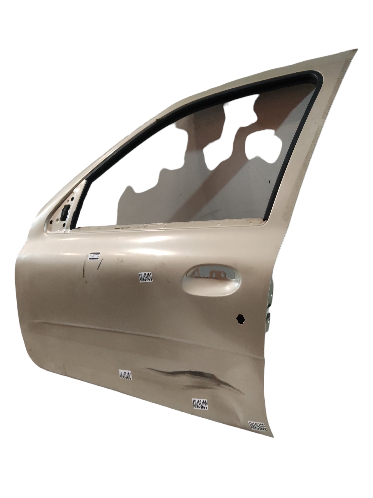 Porta dianteira esquerda Renault clio 2000 a 2012 prata