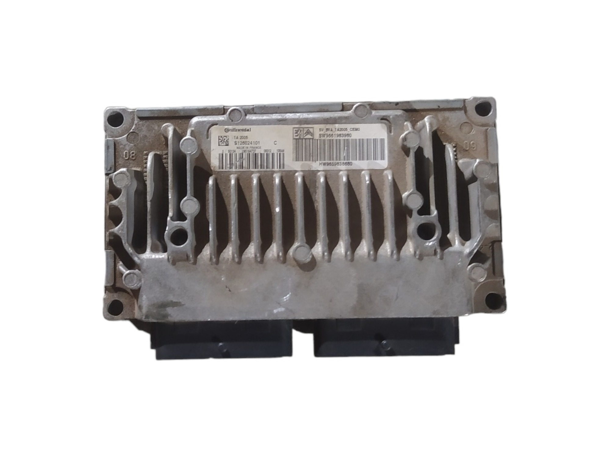 Modulo De Cambio Citroen C5 2.0 2009 A 2012 9661983980