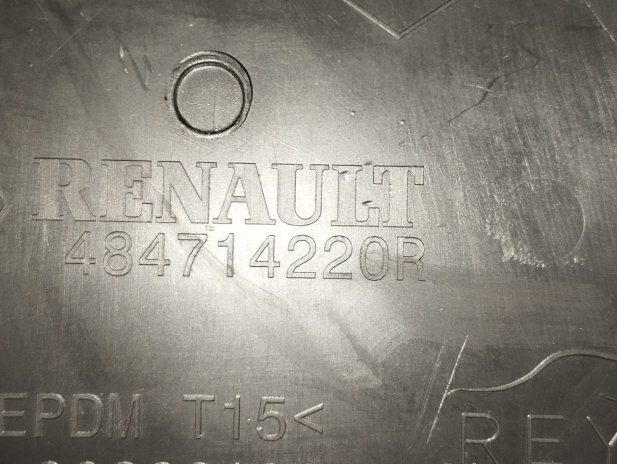 Acabamento Superior Coluna Direção Renault Captur  1.6 2020 2