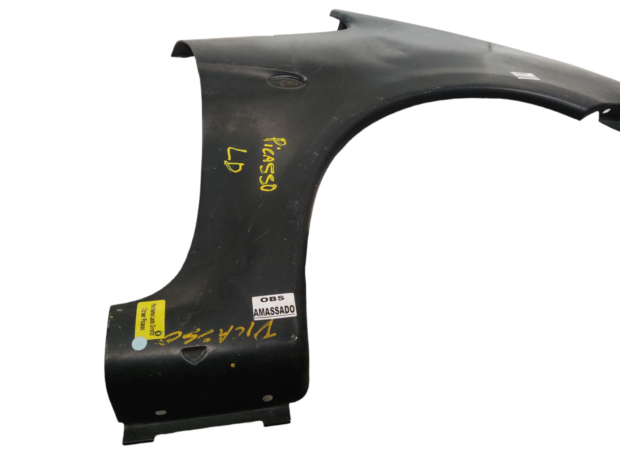 PARALAMA DIREITO CITROEN XSARA PICASSO  99 a 2006 preto