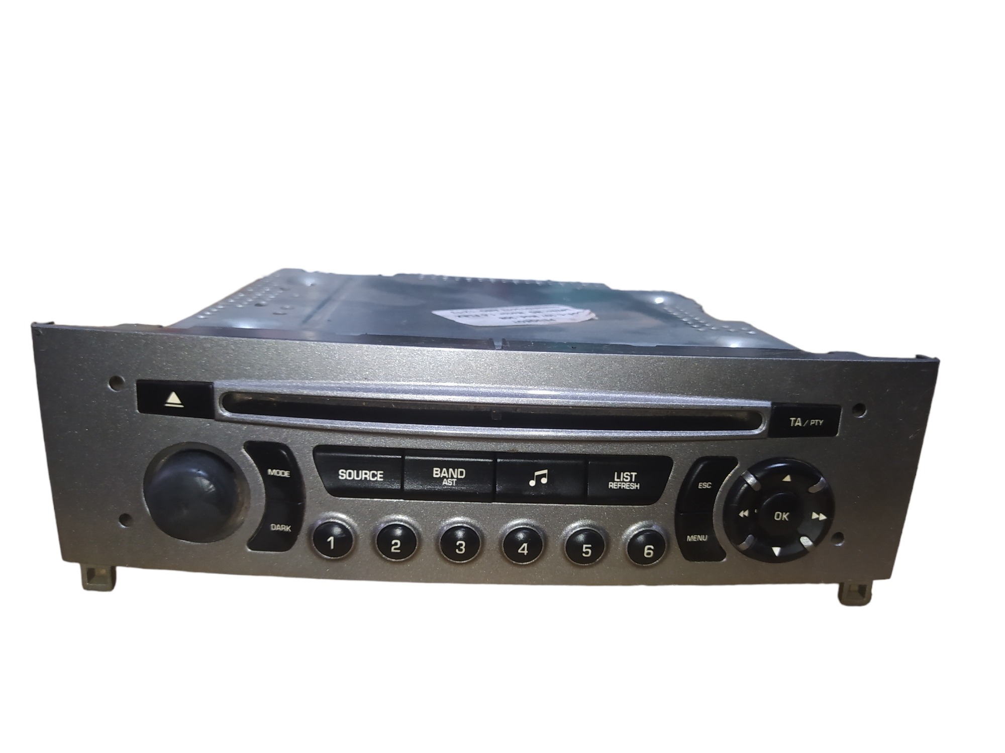Rádio Automotivo Peugeot 308 2007 A 2012