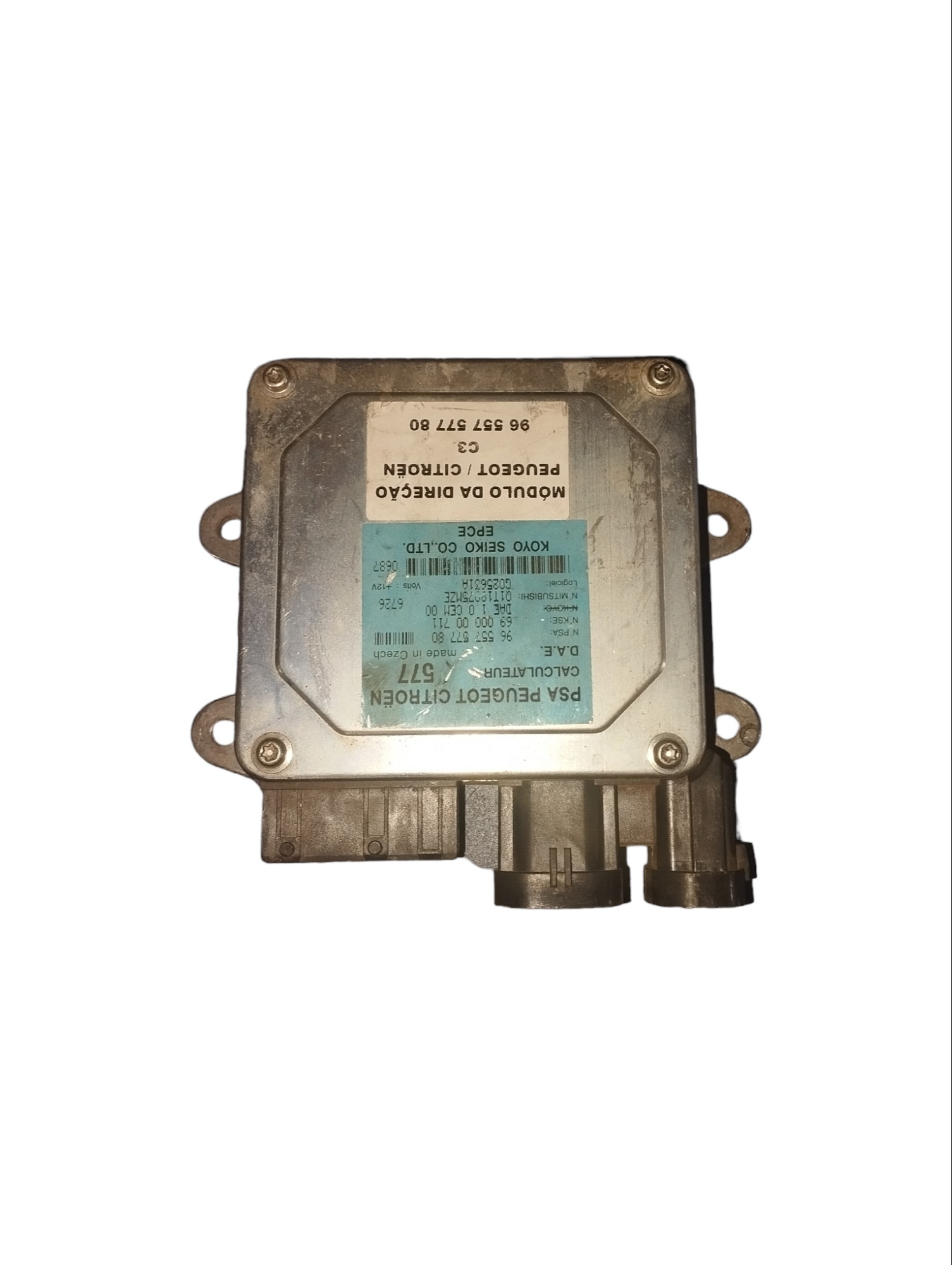 Módulo Direção Elétric Citroen C3 C4 Peugeot 307 9655757780
