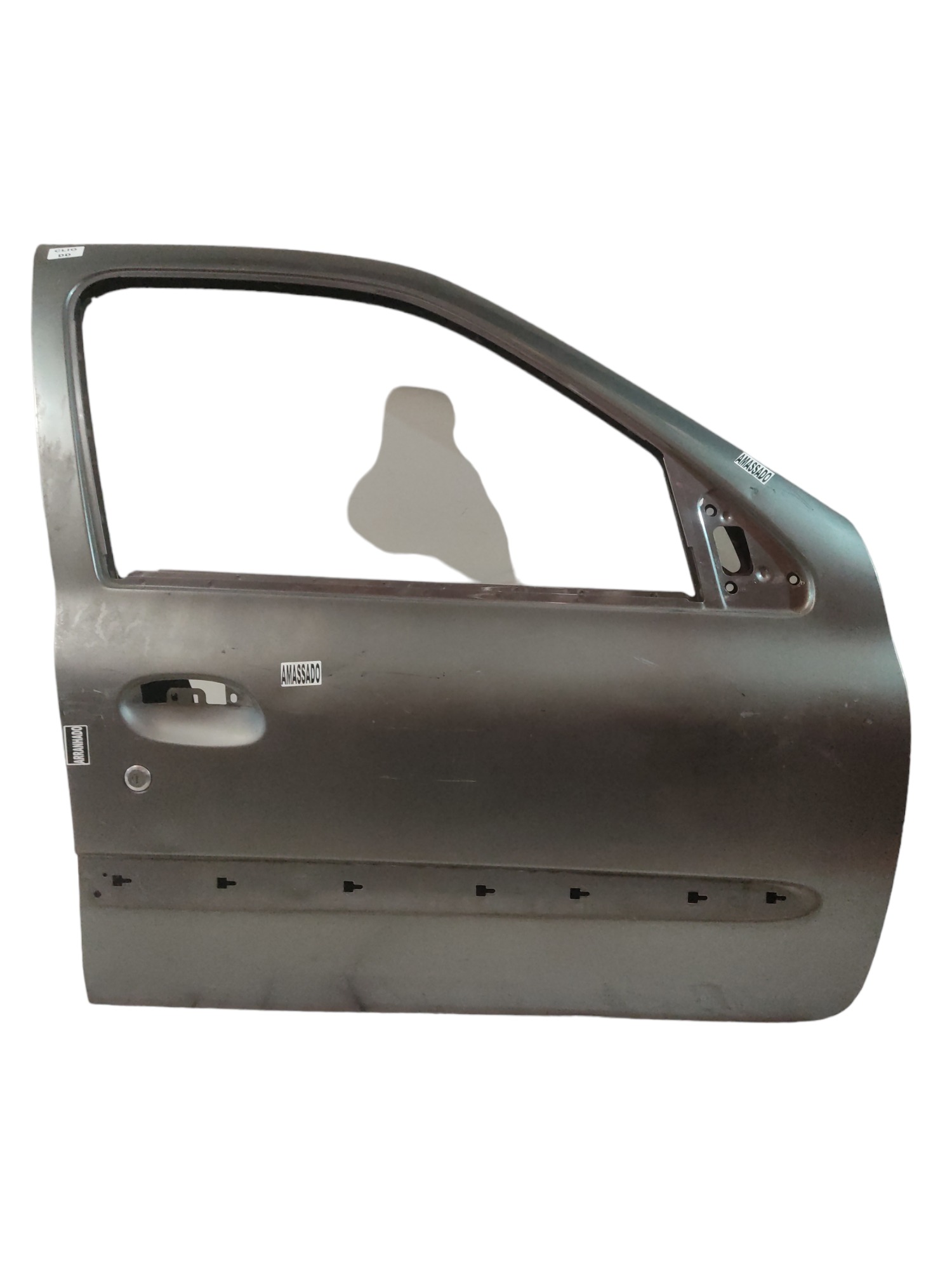 Porta Dianteira Direita Renault Clio 2000 A 2011 Cinza Cinza