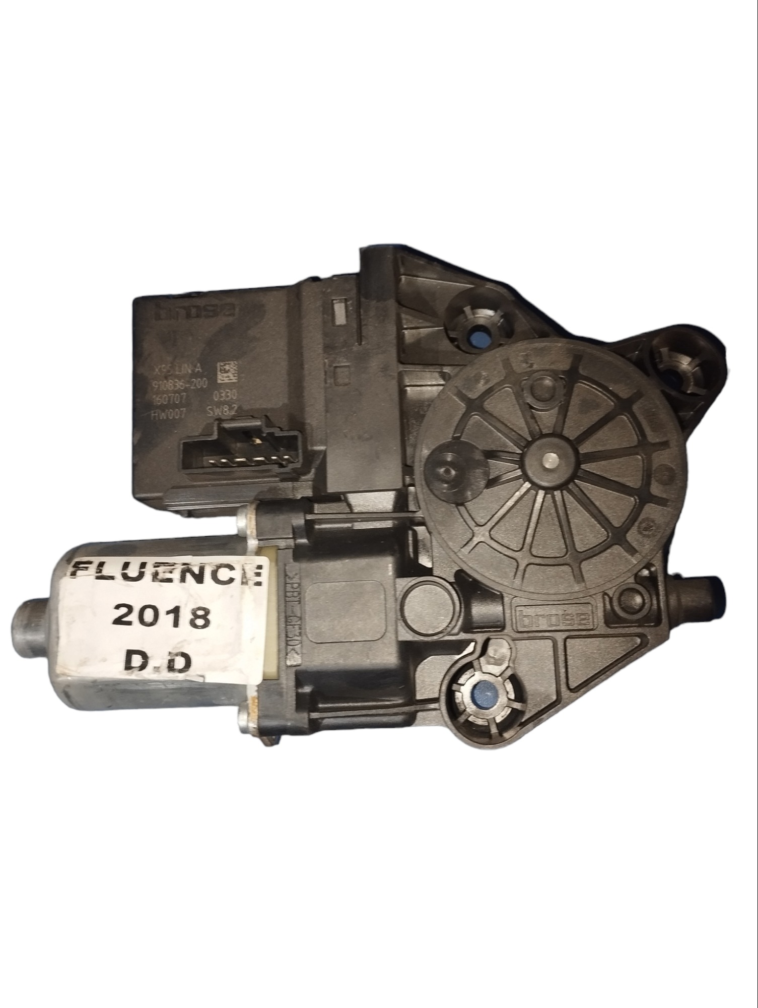 Motor Vidro Elétrico Traseiro Esquerdo Renault Fluence