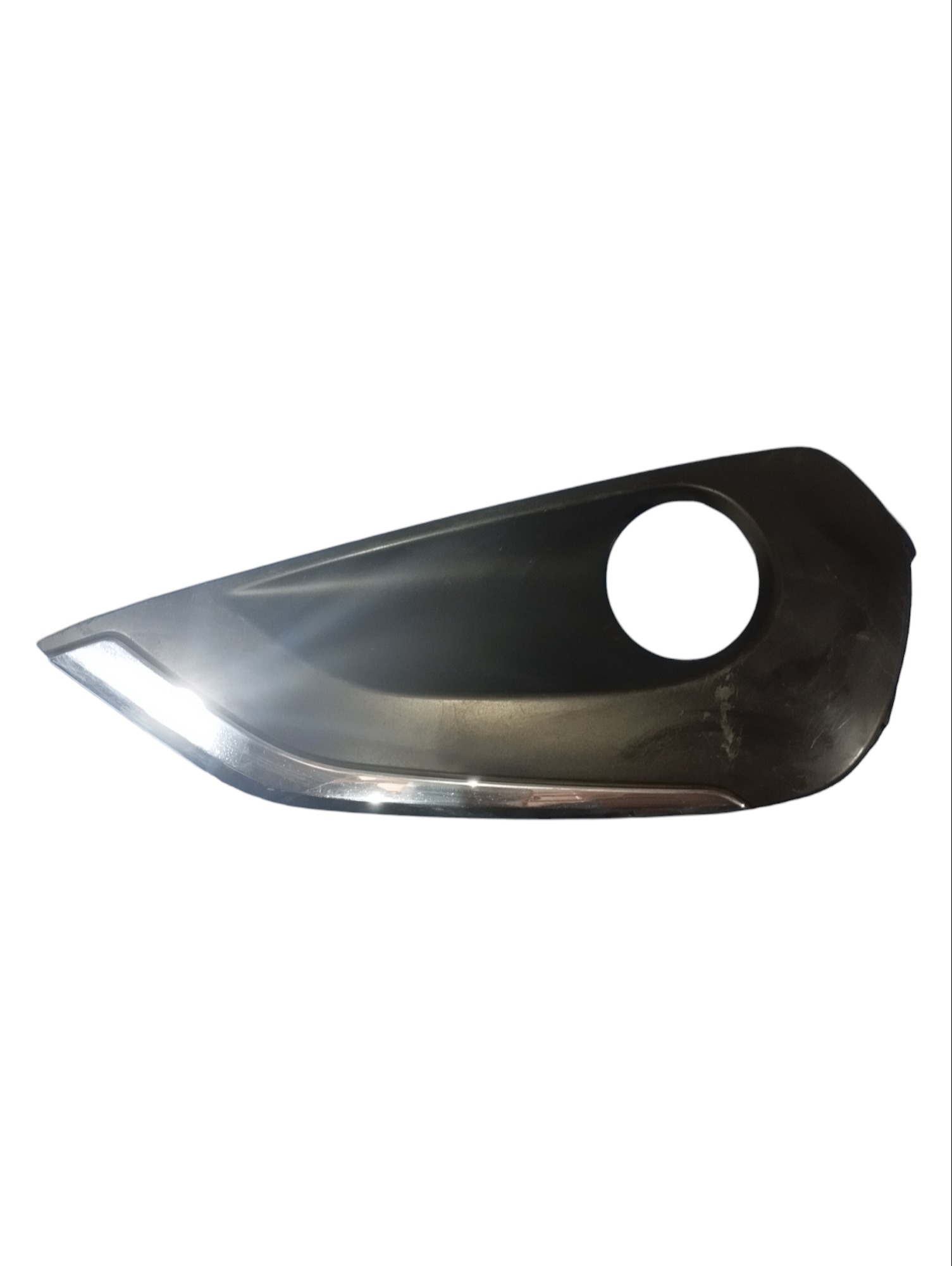 Moldura Farol Milha Esquerdo Peugeot 208 2017 E 2018