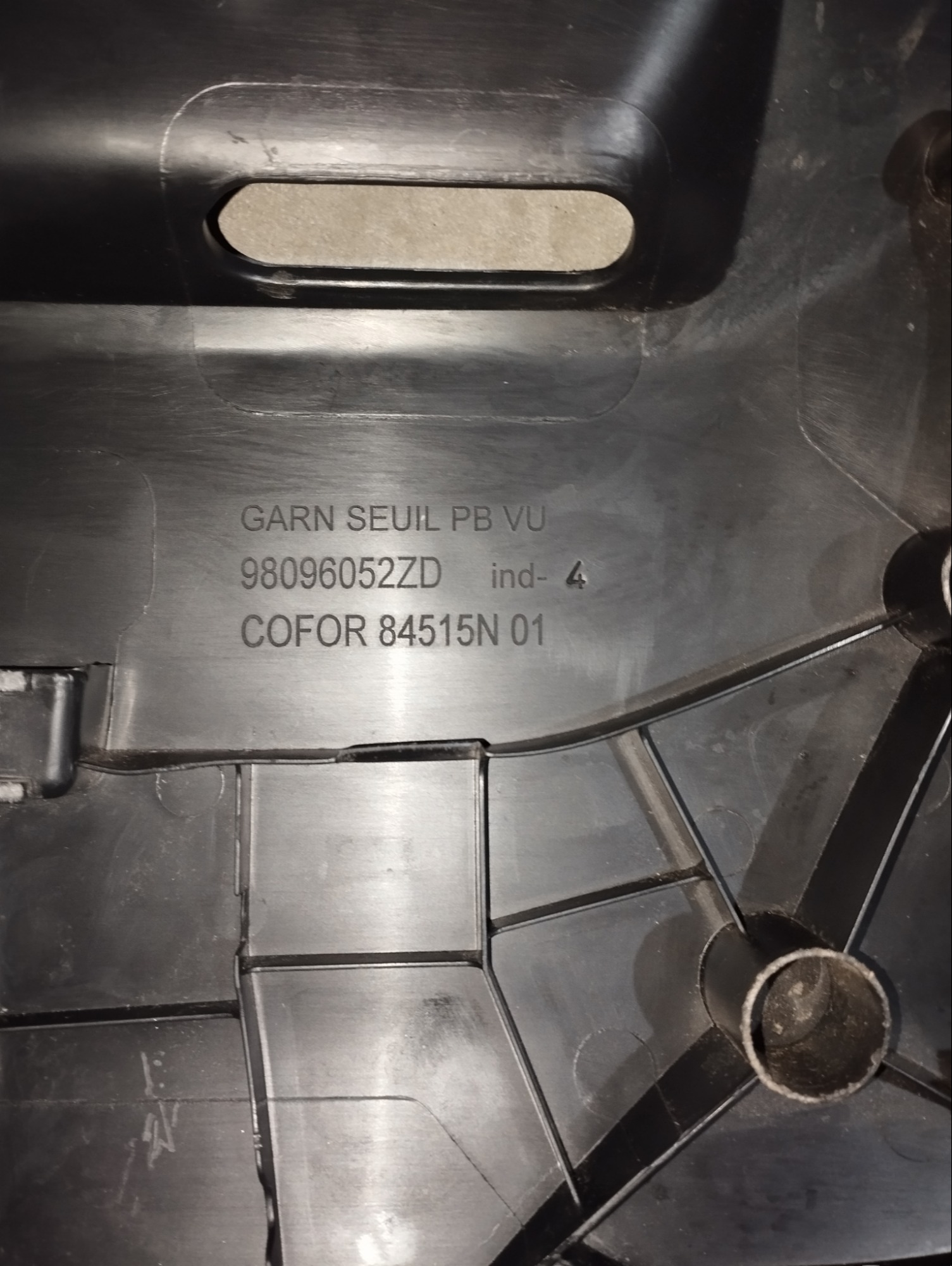 Moldura Acabamento Citroen Jumpy Peugeot Expert 4