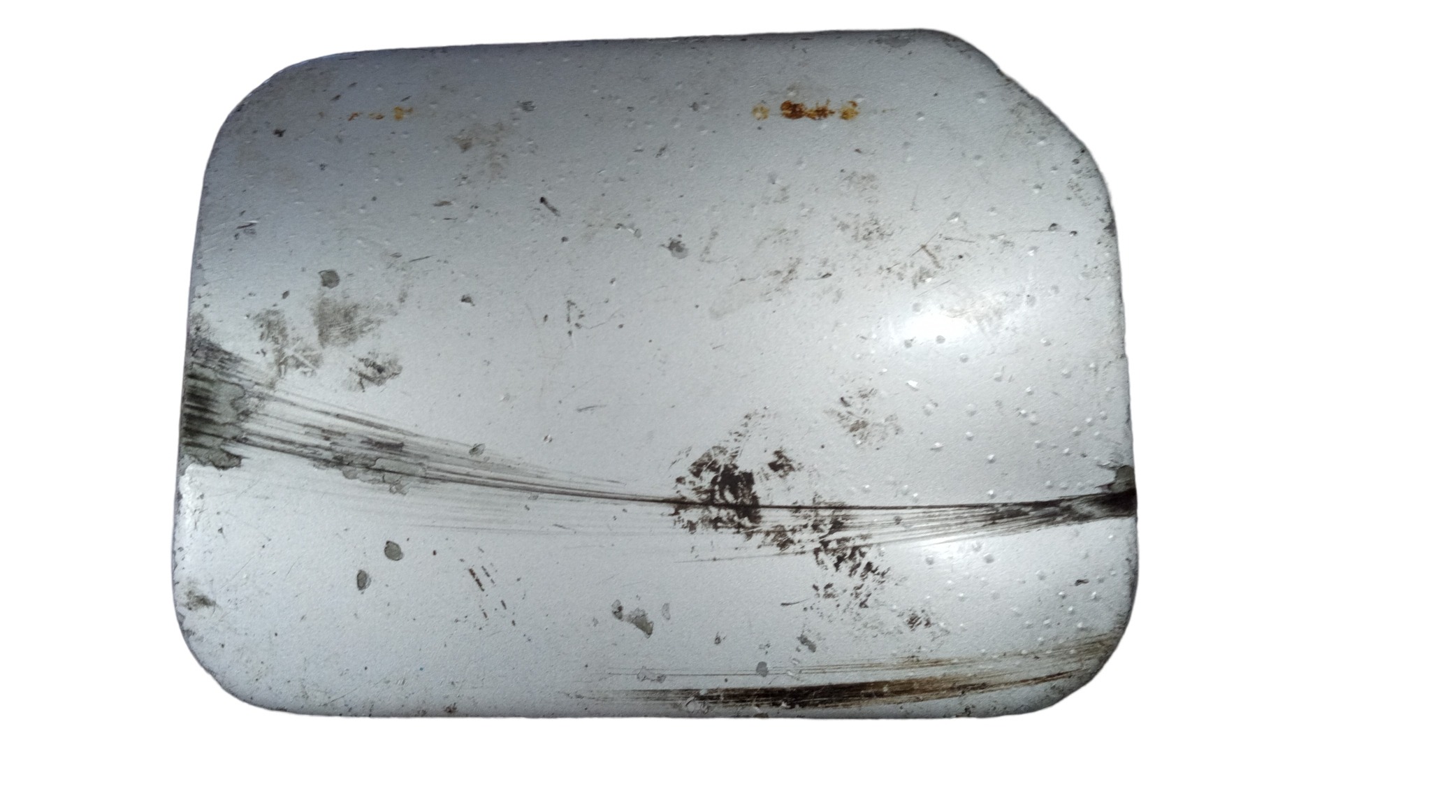 Tampa Portinhola Tanque De Combustível Vw Santana Prata 85
