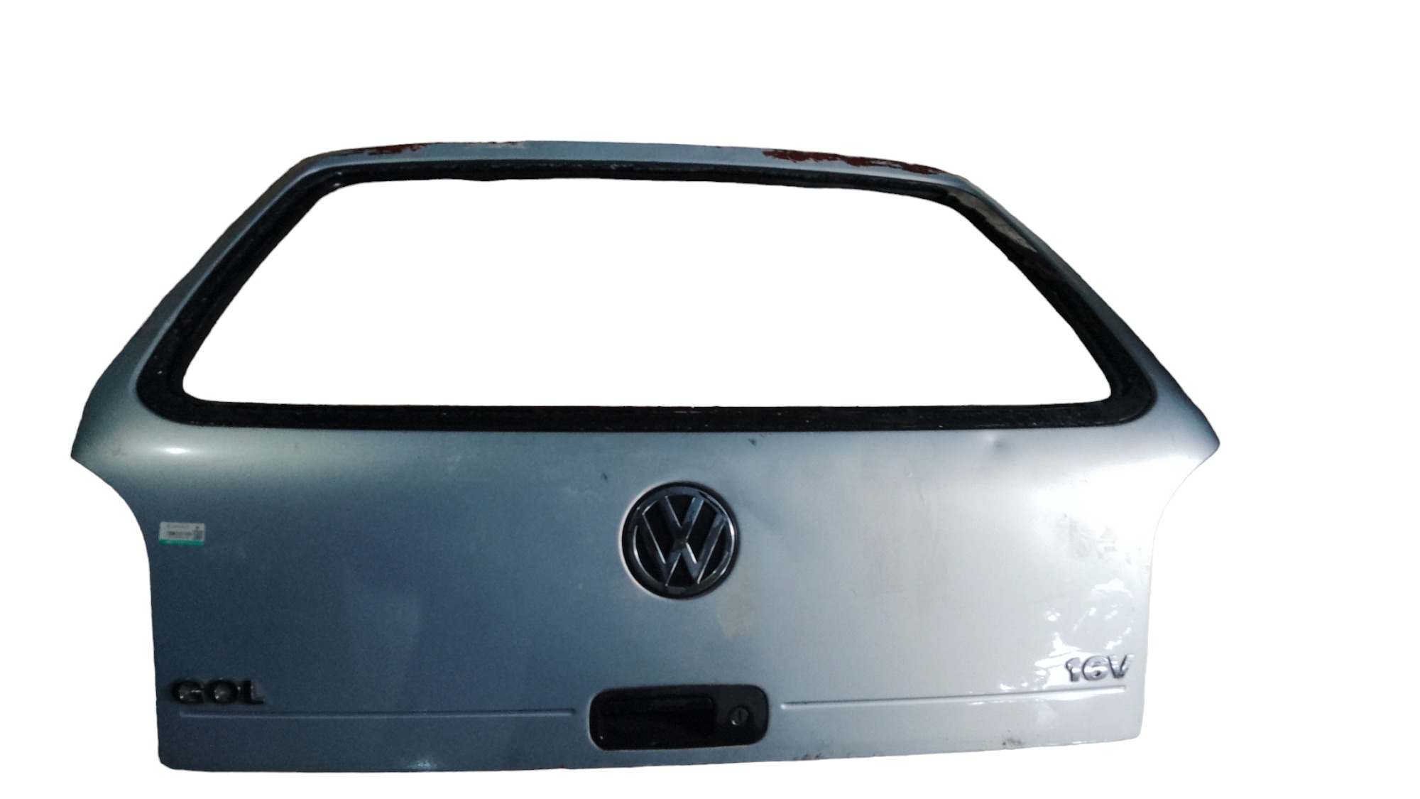 Tampa Traseira Volkswagen Gol G3; Original Só Lataria  Prata