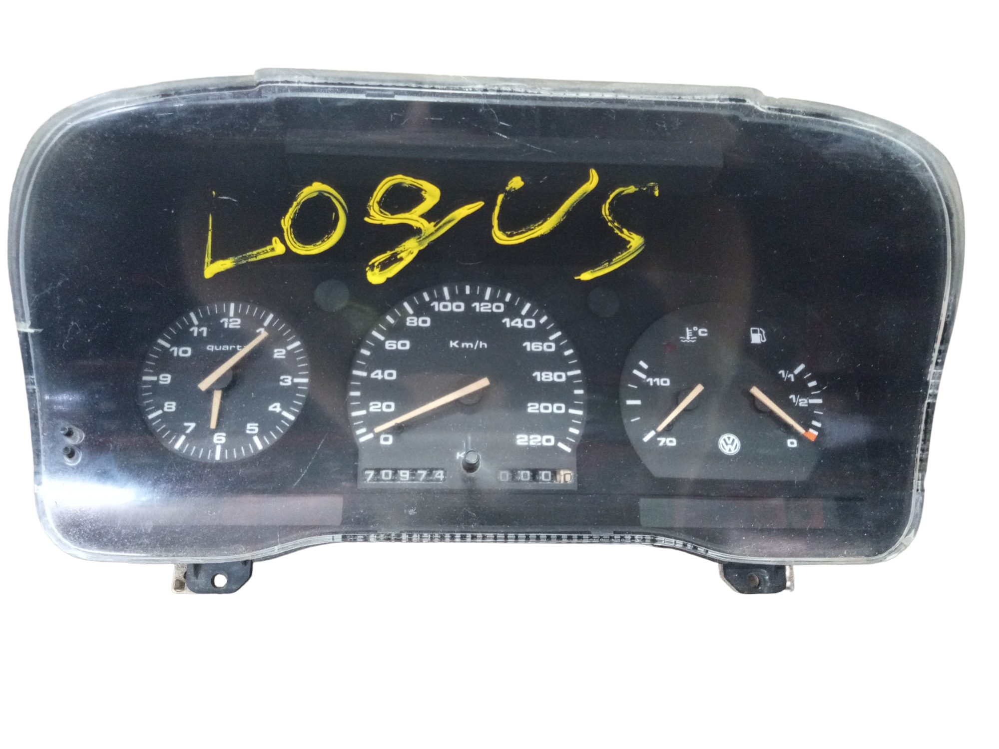 Painel Instrumento Vw Logus Pointer 1993 1997 Original  Preto