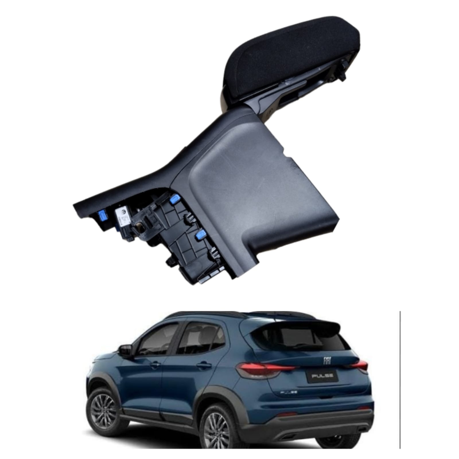 Apoio Braco Fiat Pulse 1.0 3cc Turbo Flex 2021 2023 Cinza