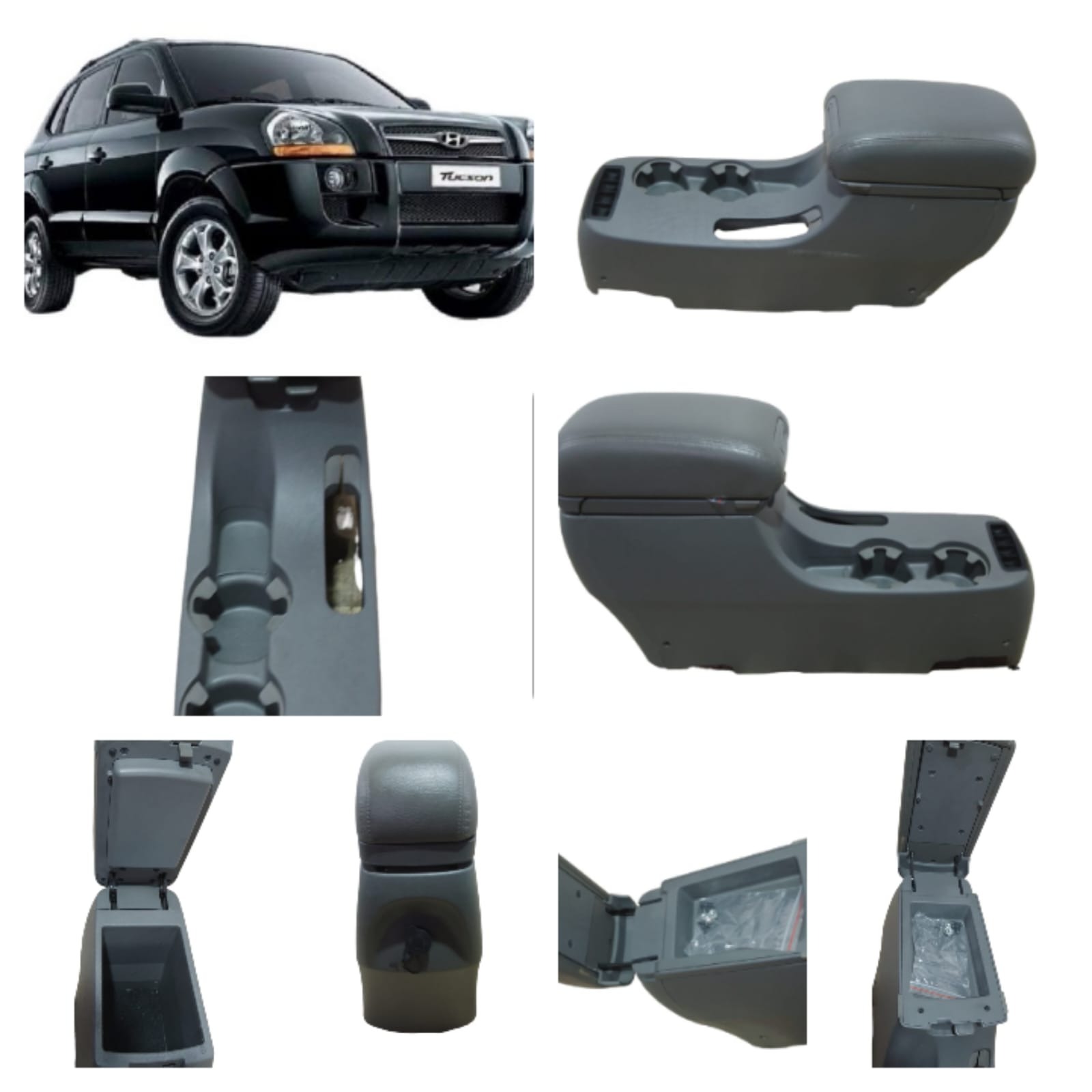 Console Central Hyundai Tucson Gls 2005 2016 2.0 16v