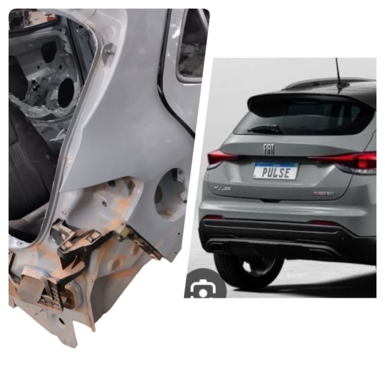 Lateral Traseira Direita Fiat Pulse Audace 1.0 3cc 2022