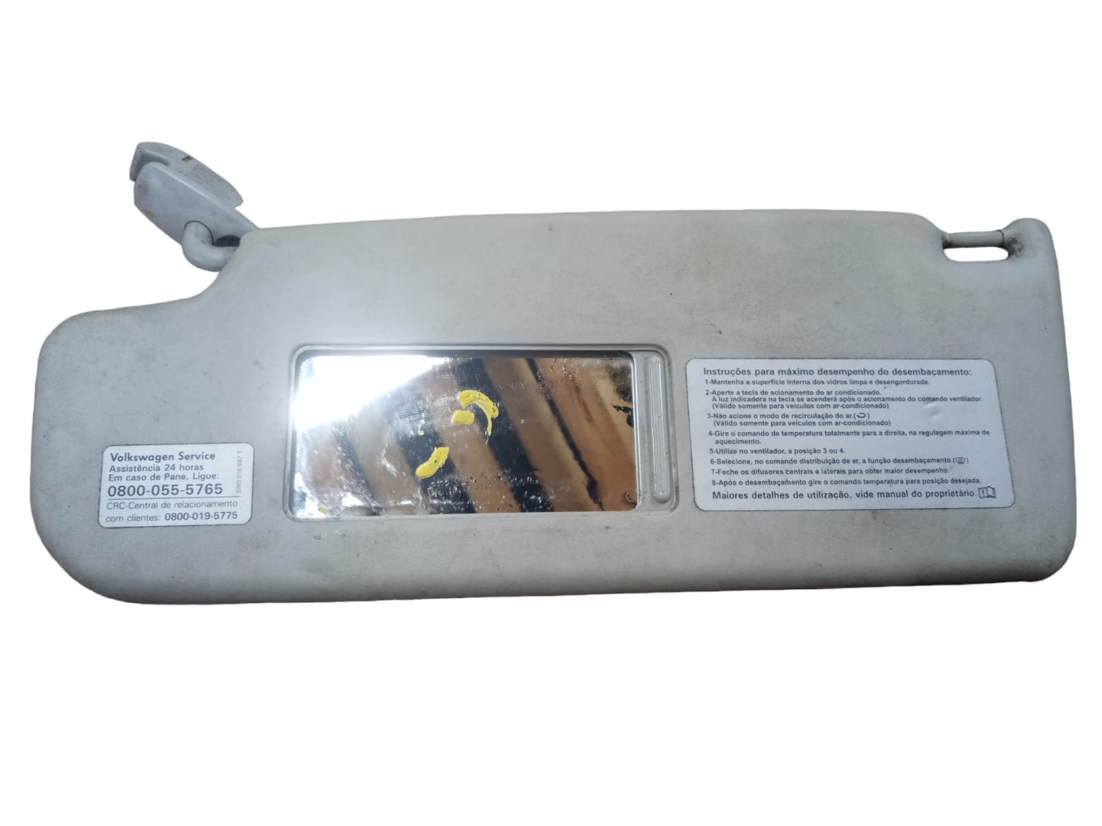 Quebra Sol Direito Volkswagen Fox 2003 2014 Original