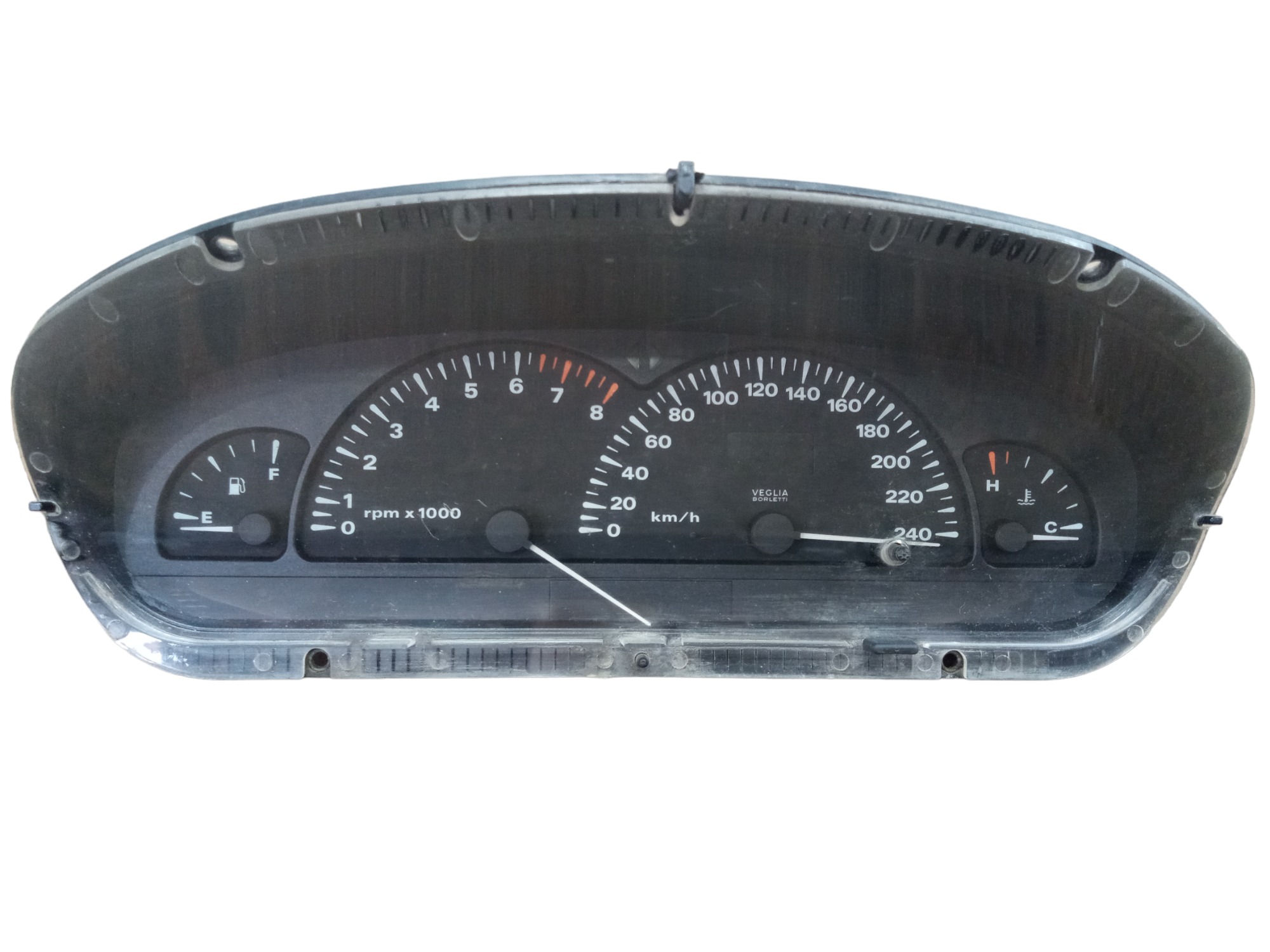 Painel Instrumento Fiat Marea Brava 1999 2003 Original  Preto
