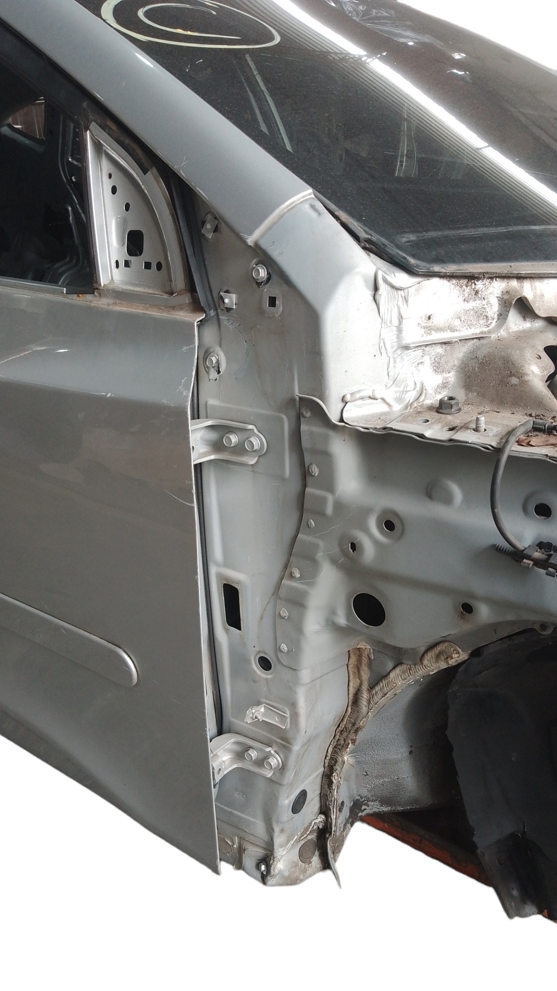Pé De Coluna Dianteira Direita Hyundai Ix35 2013 Original
