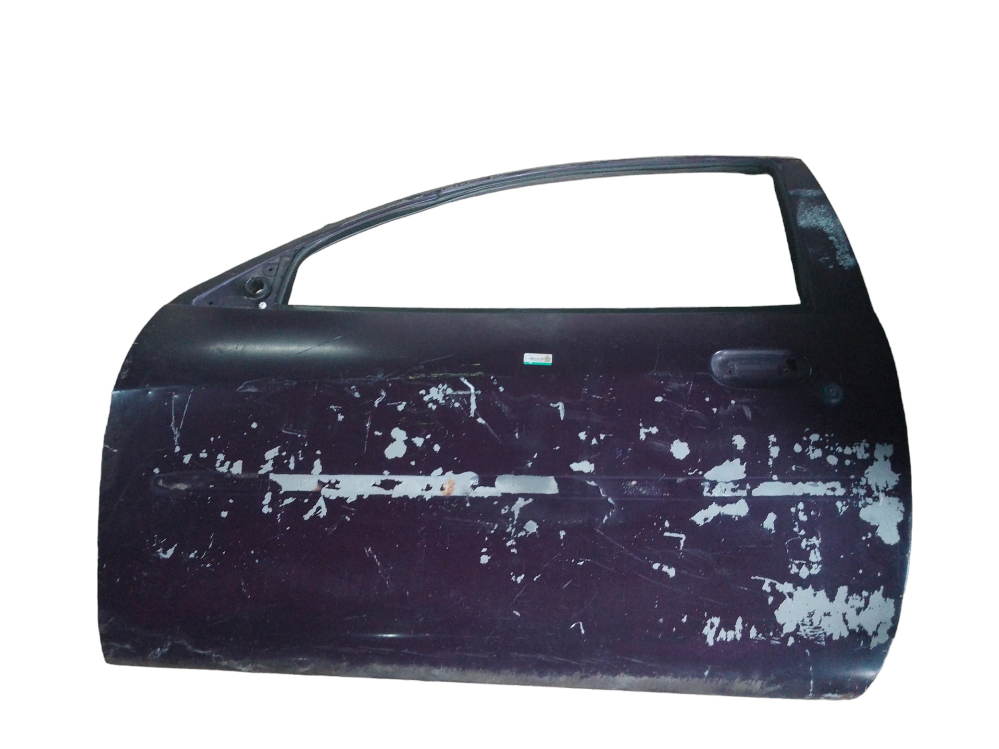 Porta Lado Esquerdo Ford Fiesta 2p Original So Lataria  Dianteira Esquerdo Roxo