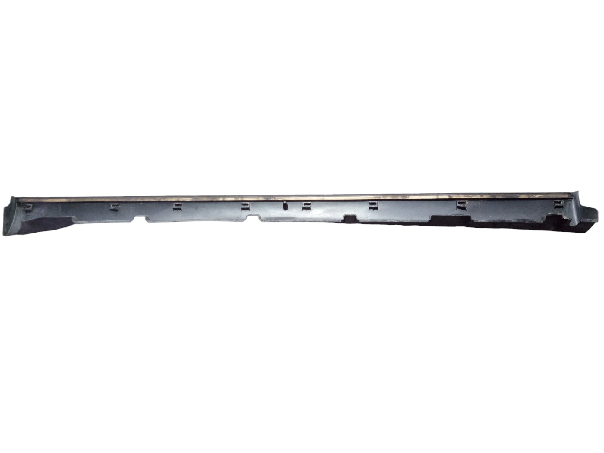 Spoiler Lateral Esquerdo Fiat Palio 2000 2004 Original  Preto