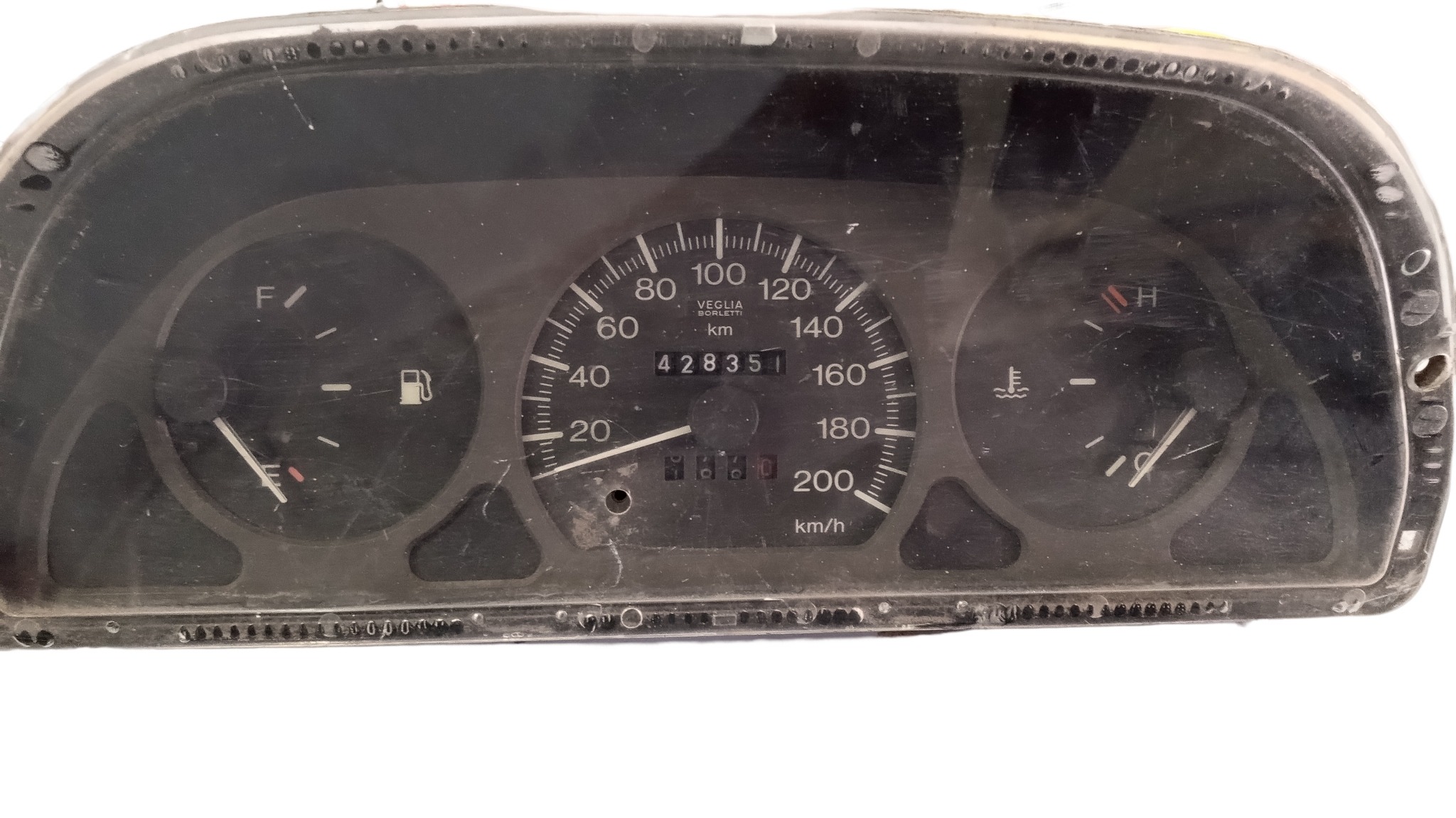 Painel Instrumento Velocímetro Fiat Palio 606224001 Preto/branco