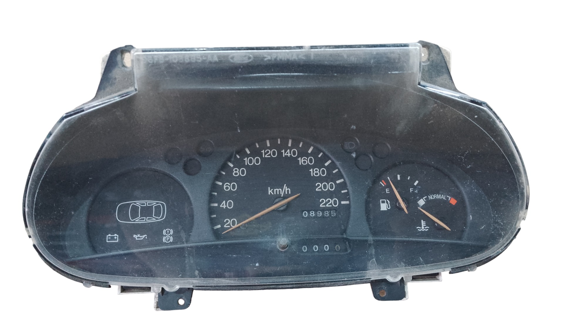 Painel De Instrumento Ford Fiesta Courier Original  Preto