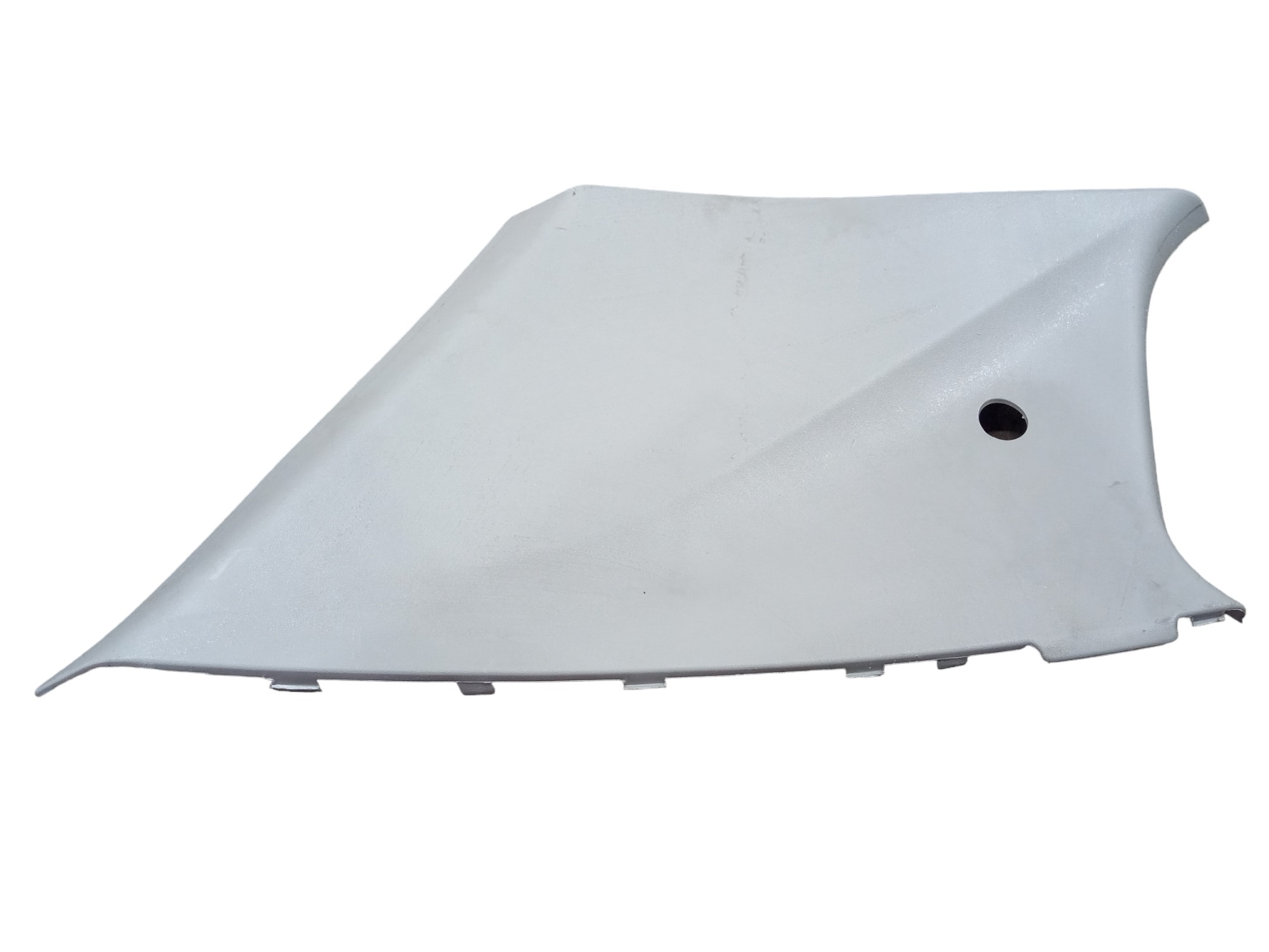 Moldura Lateral Coluna Traseira Esquerda Gm Agile 2012 2016 Cinza