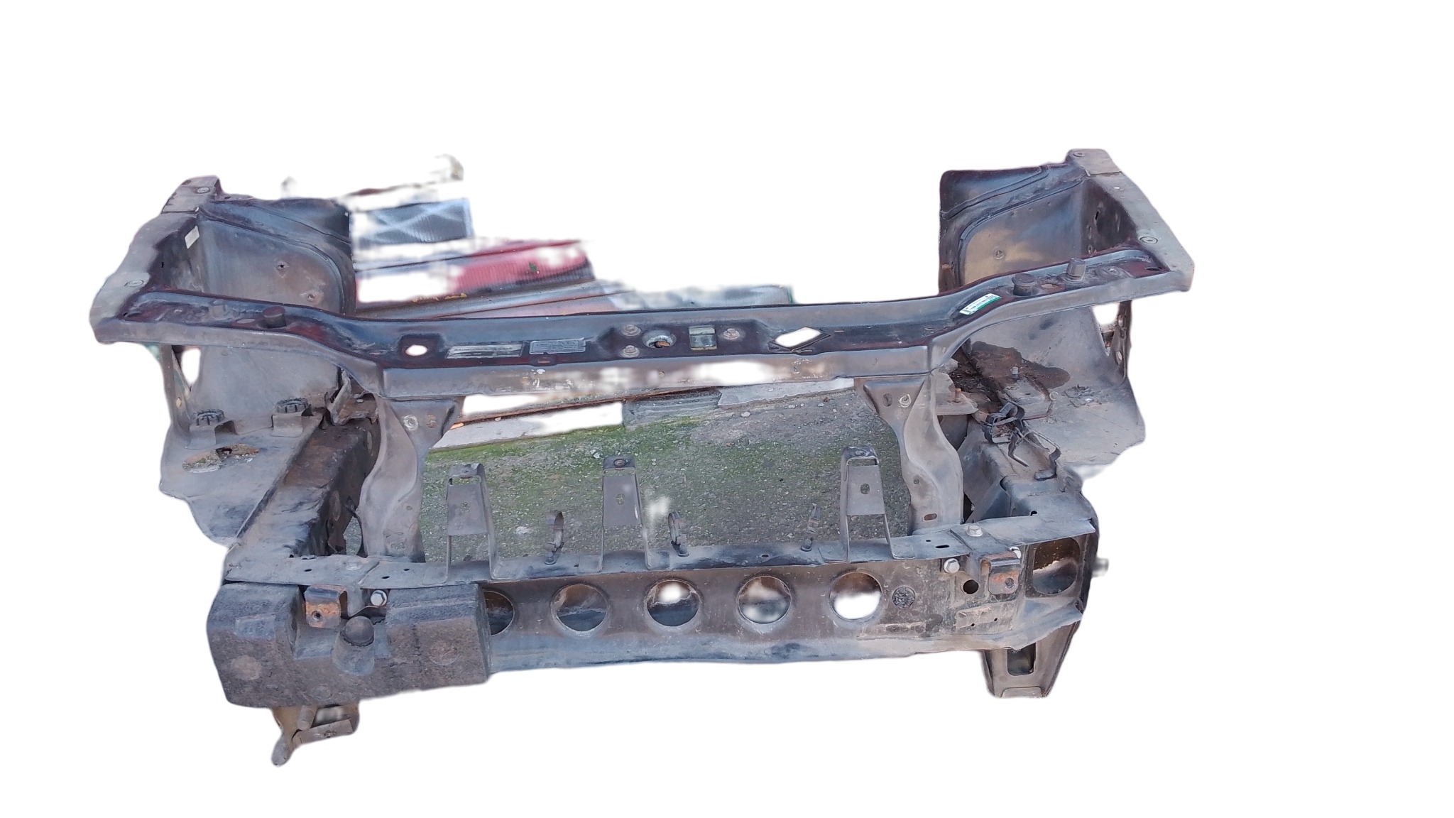 Frentao Fiat Palio Wekeend 00/03 Original Preta