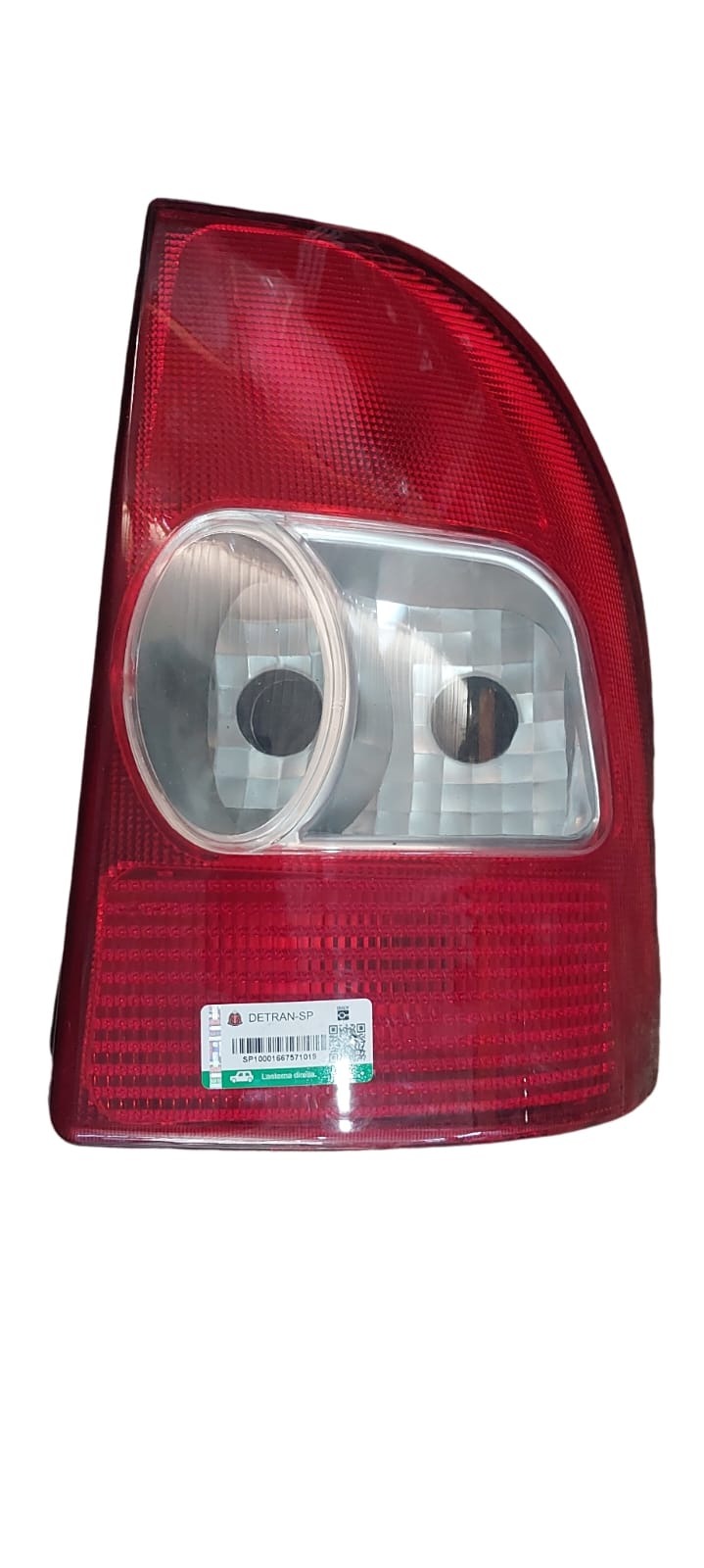 Lanterna Traseira Direita Fiat Strada 2003 Direito Vermelho