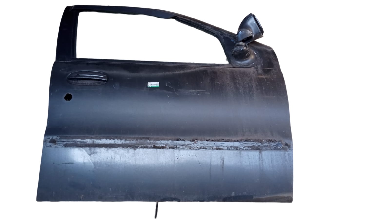 Porta Dianteira Direita Fiat Palio 97 Cinza So/lata  Dianteira Direito Cinza