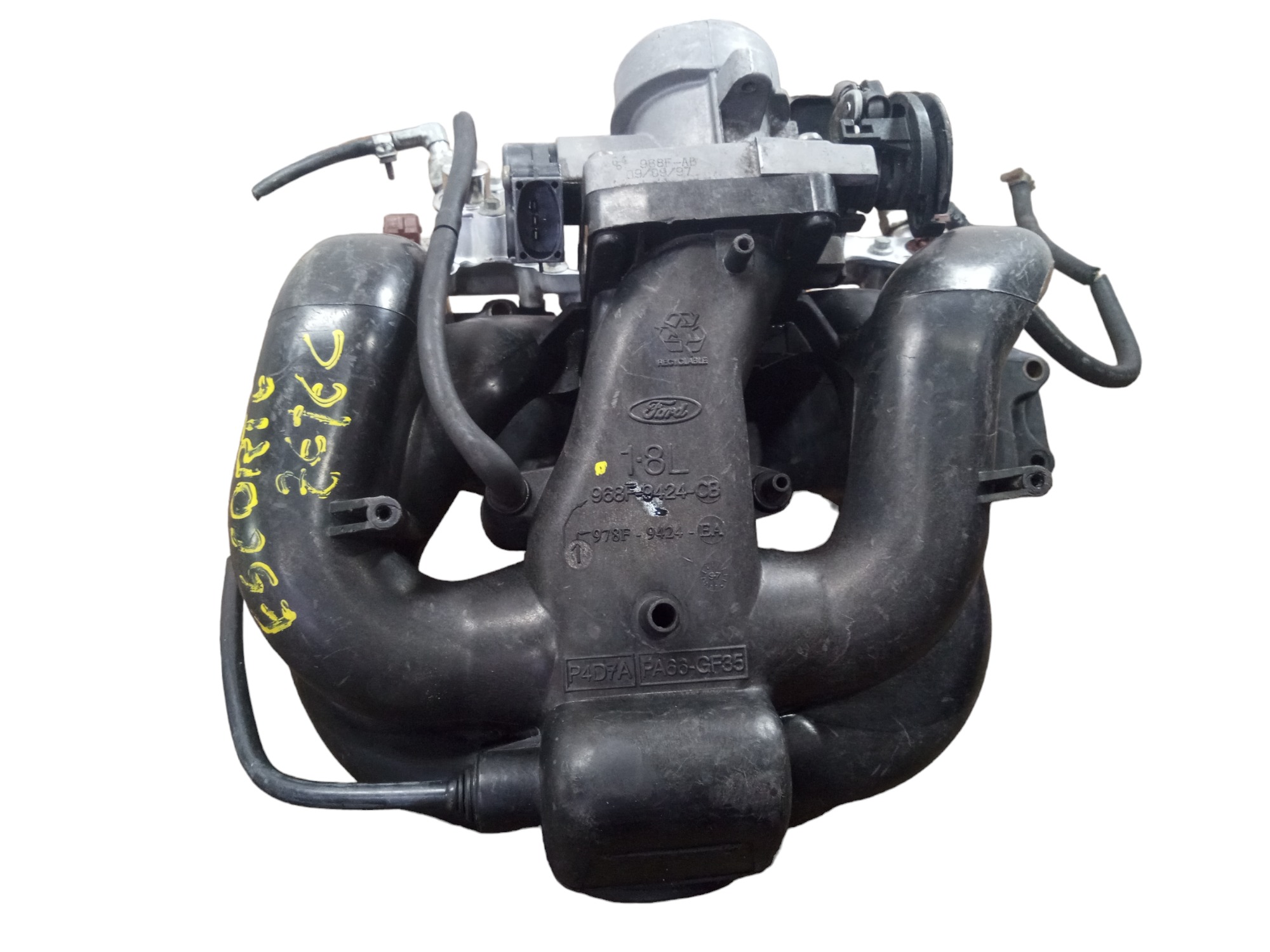 Coletor Admissao Com Flauta E Tbi Escort 1.8 16v 1998 2002