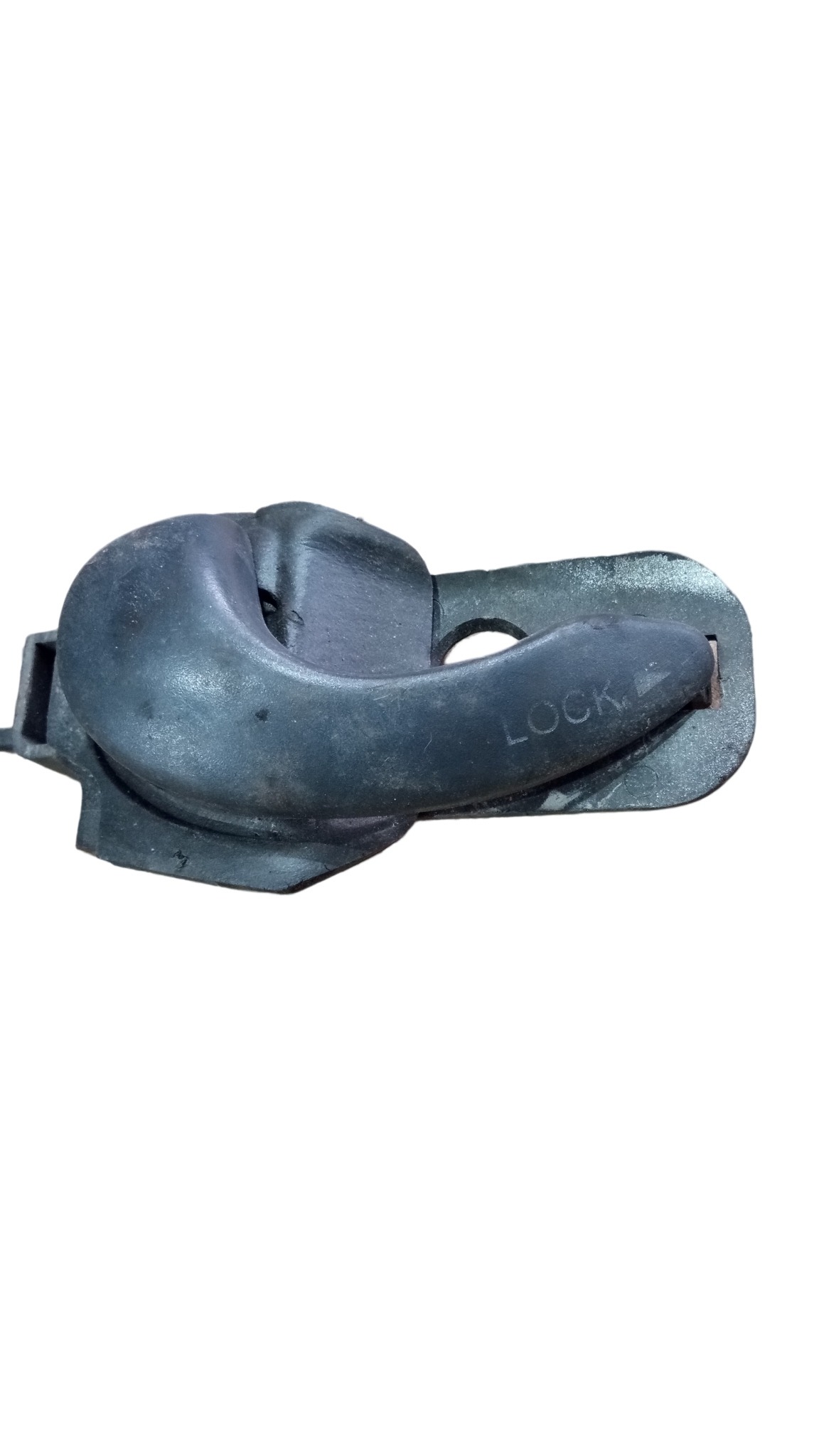 Maçaneta Interna Esquerda Fiat Palio 97 Original  Preto Dianteira
