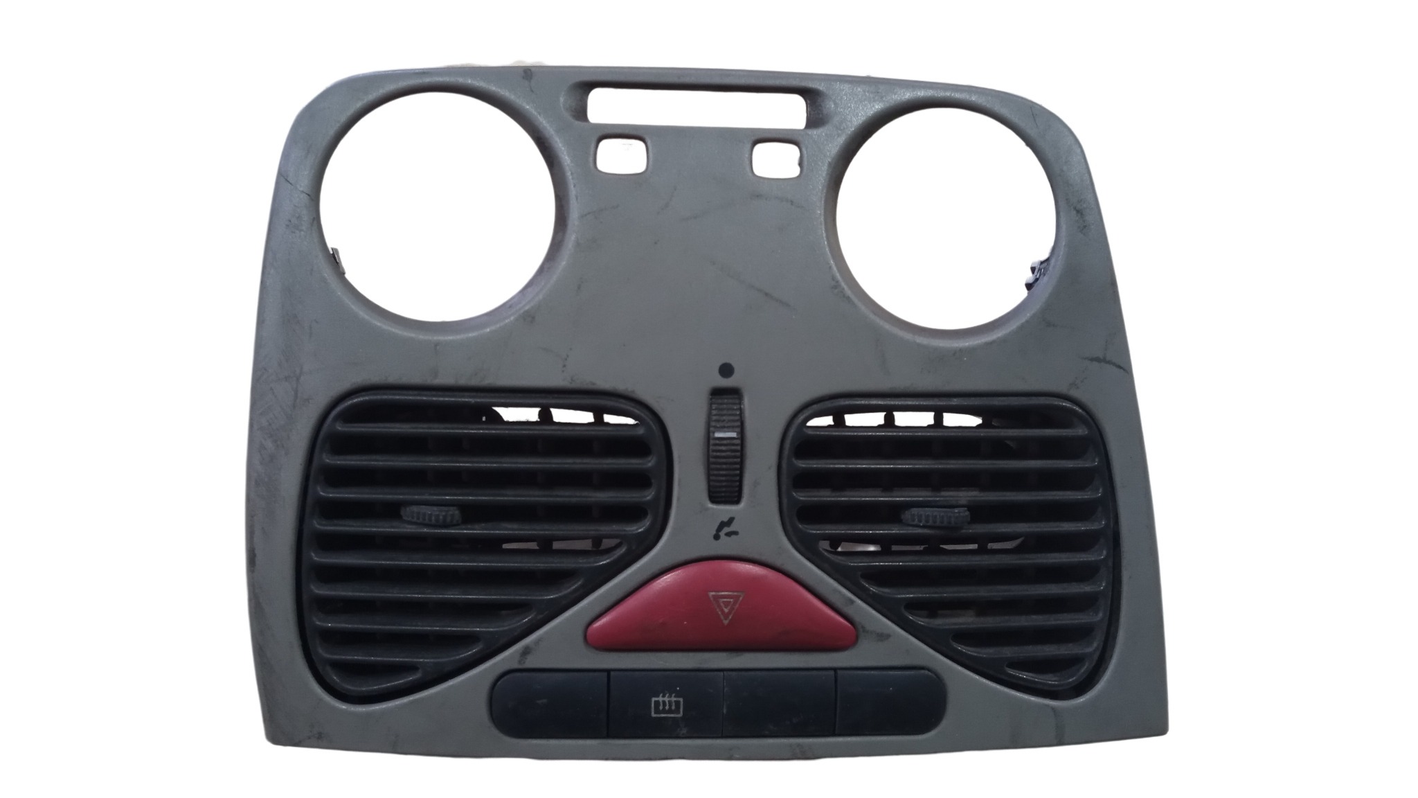 Moldura Do Painel Difusor Alerta Fiat Strada Orig 735276531