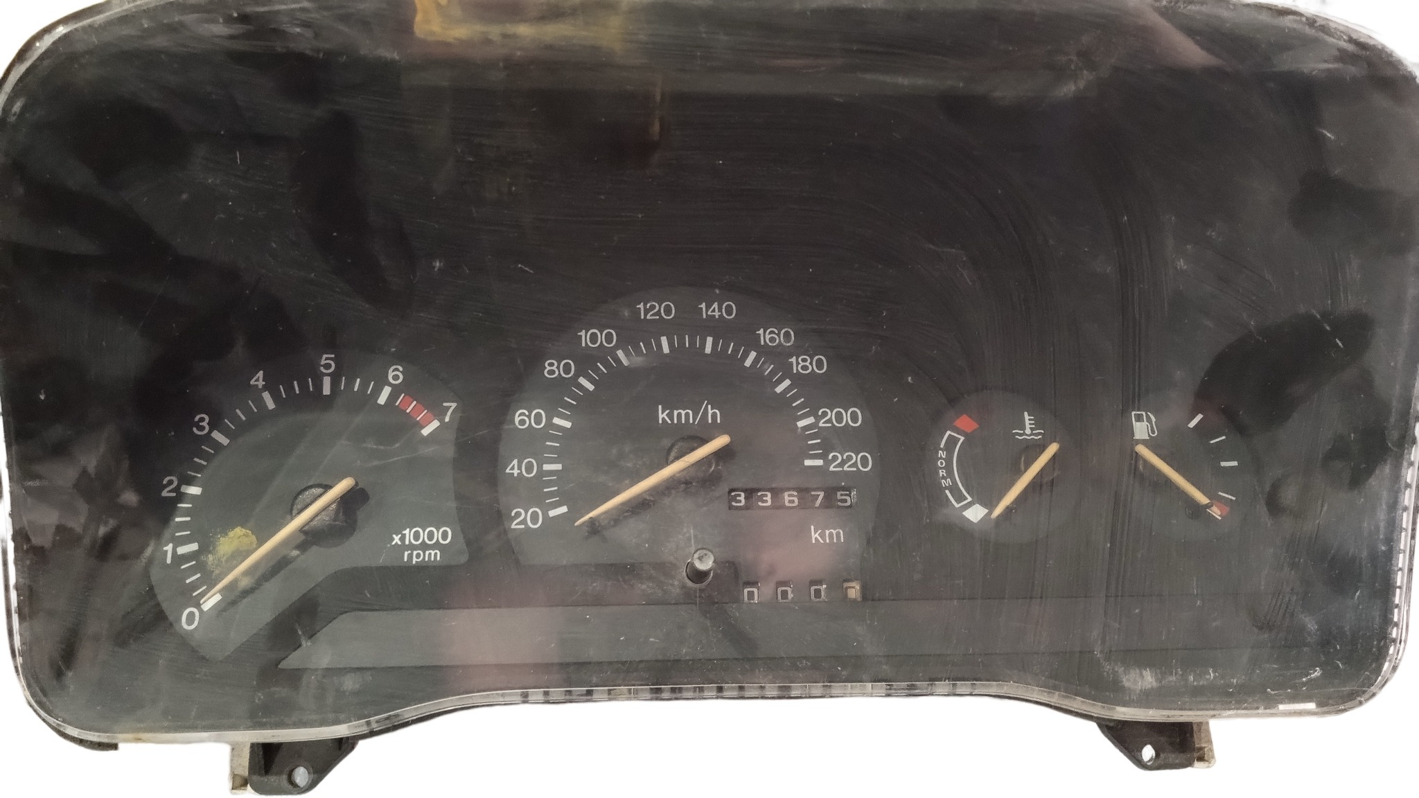 Painel Instrumento Ford Escort 890505033 Preto/branco
