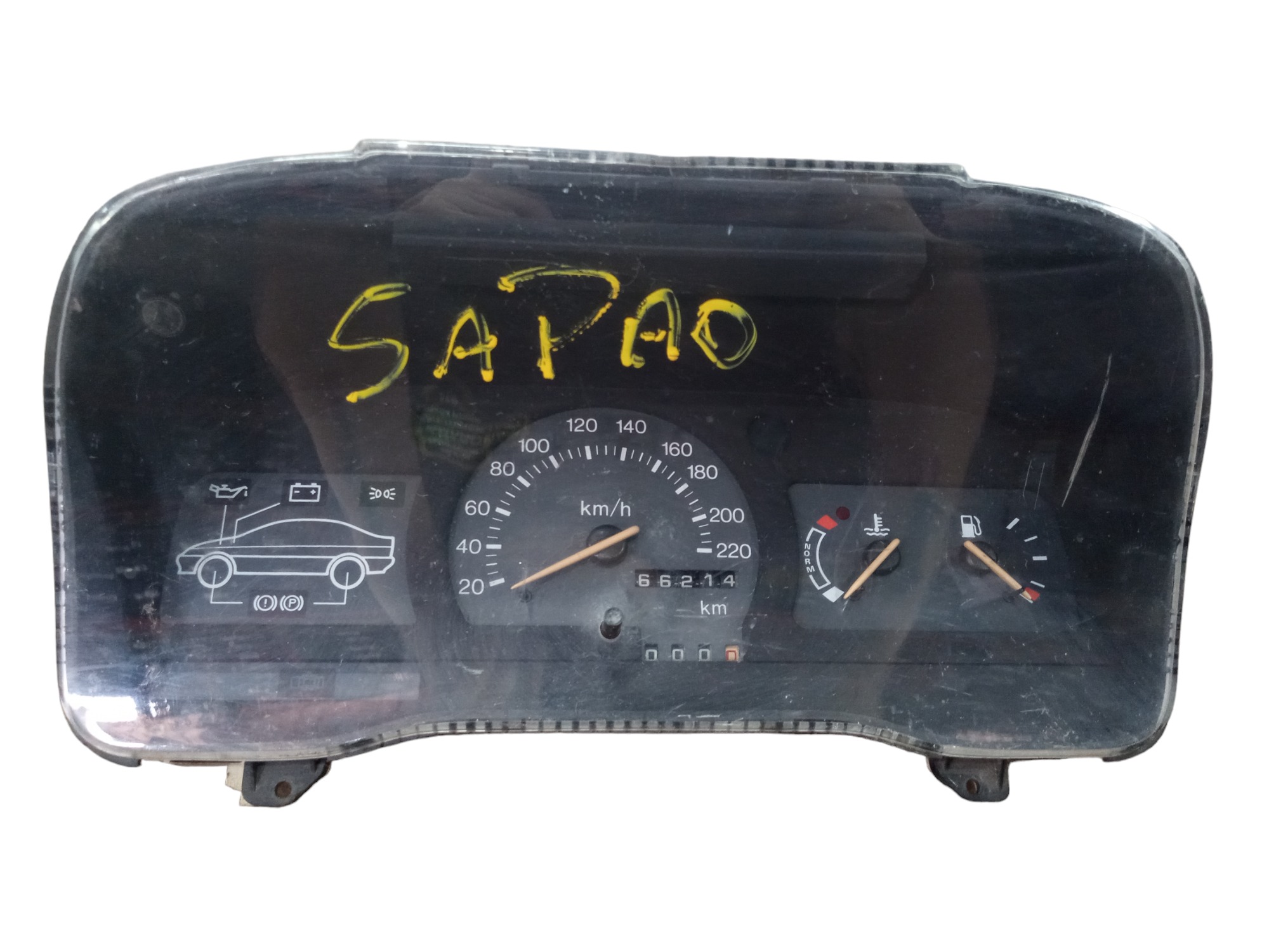 Painel Instrumento Escort Verona 1985 1990 Original  Branco
