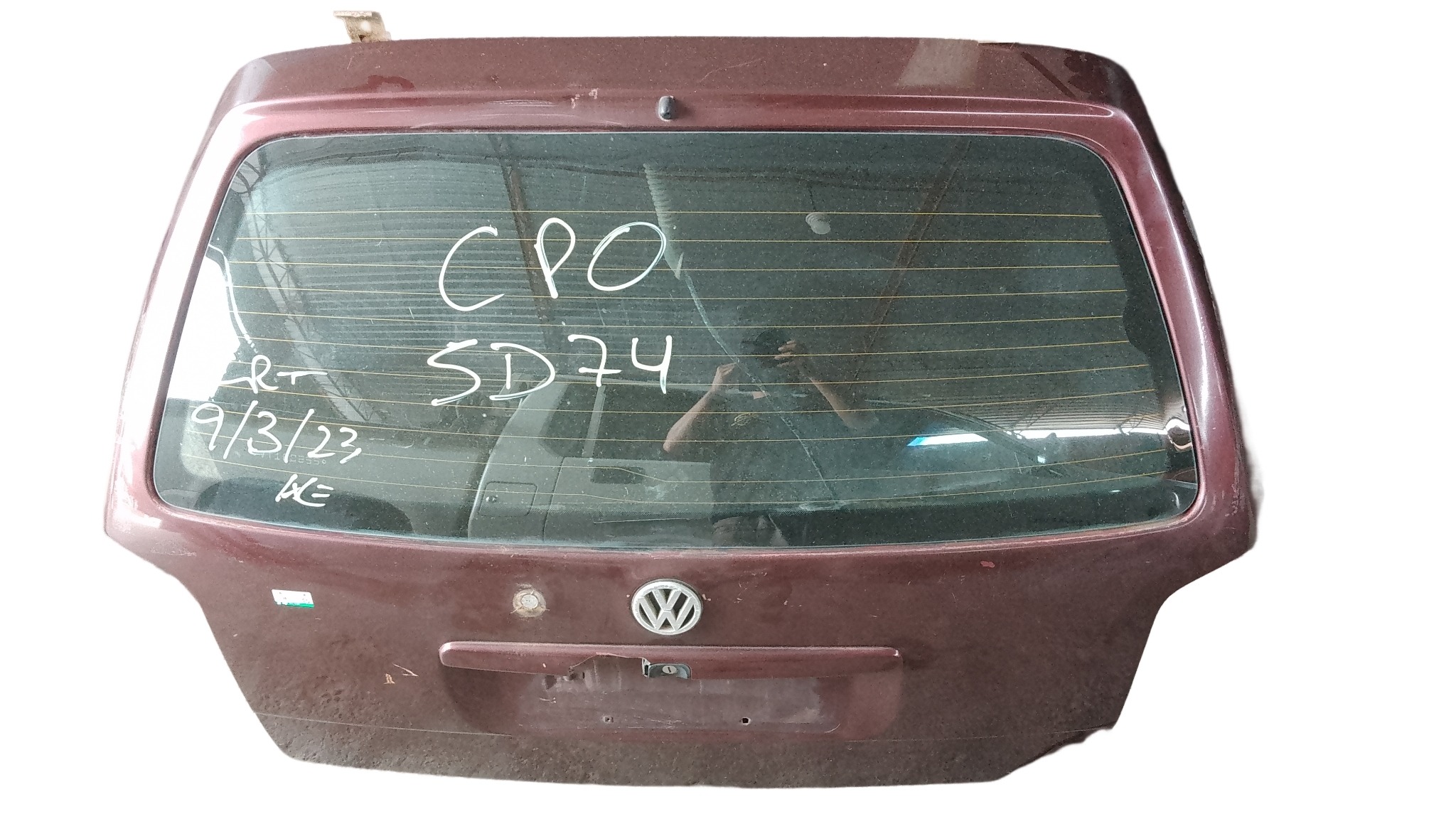 Tampa Traseira Com Vidro Vw Parati Bola G2 2002