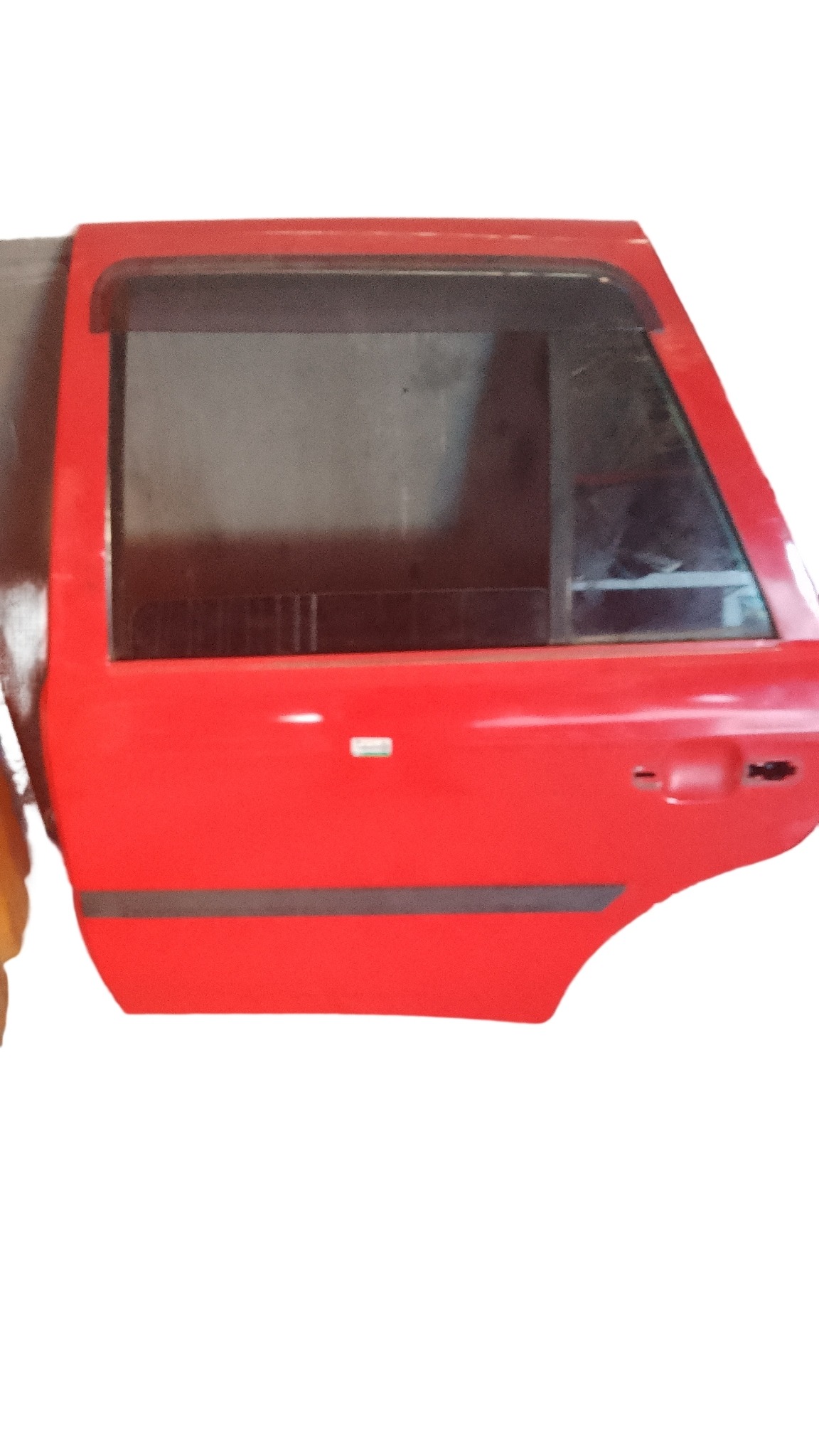 Porta Traseira Esquerdo Volkswagen Gol G4 Original S/porta  Traseira Esquerdo Vermelho