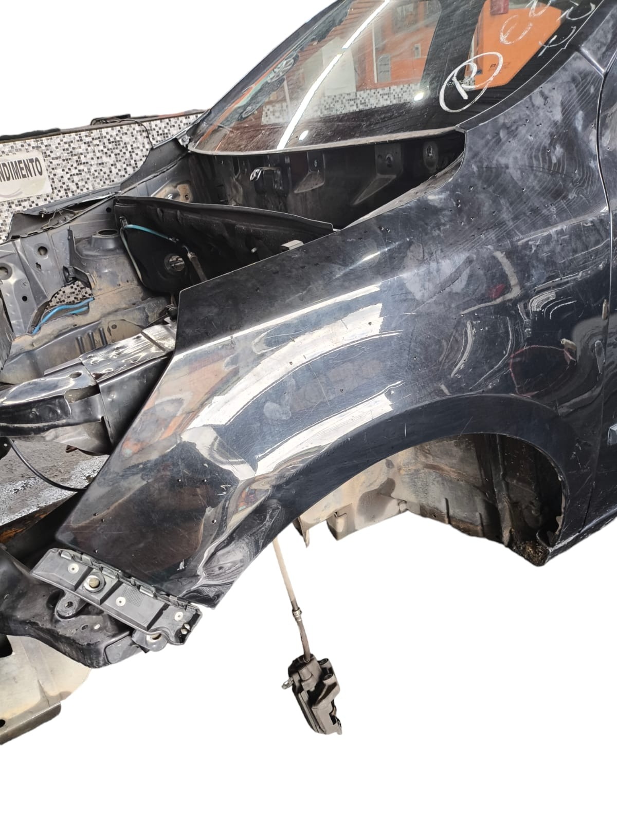 Paralama  Esquerdo C/ Detalhe Chevrolet Agile 2014
