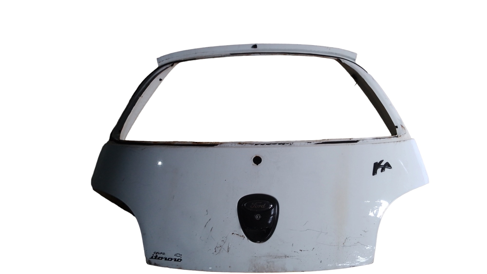 Tampa Traseira Ford Ka Antigo Original  Branco