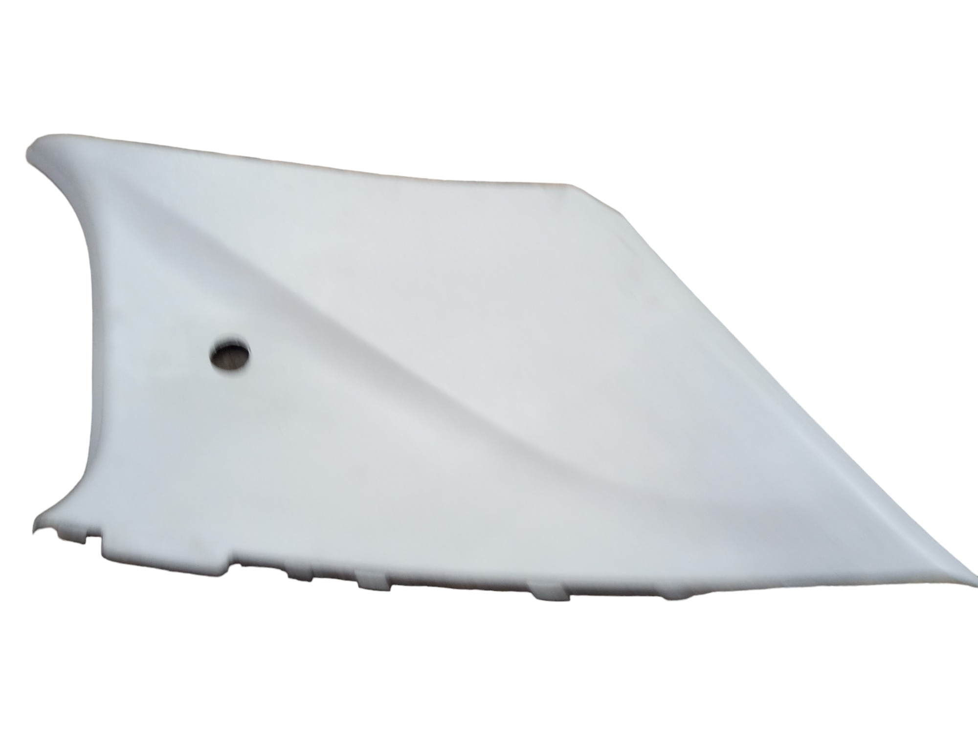 Moldura Lateral Coluna Traseira Direita Gm Agile 2012 2016 Cinza