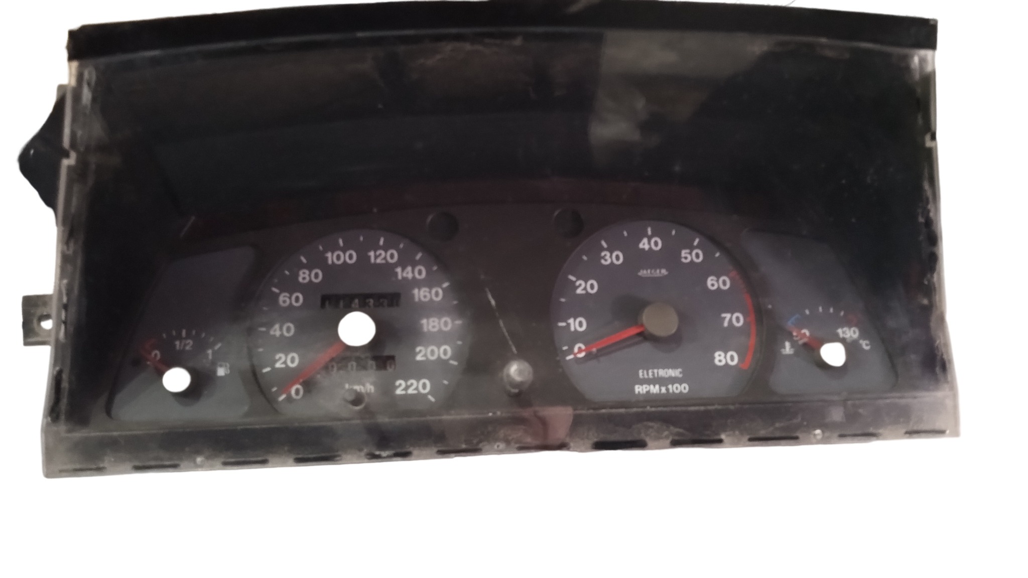 Painel Instrumento Fiat Tempra 19660602 Preto/branco