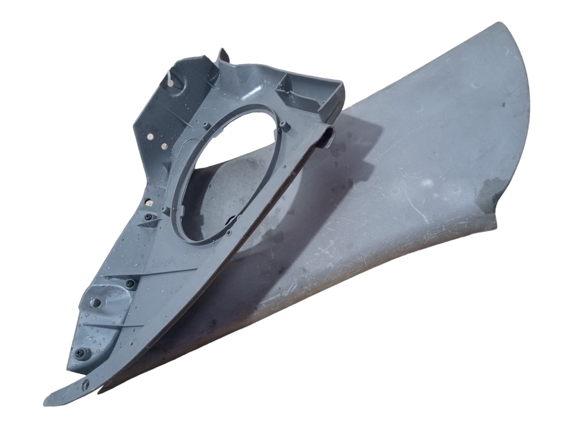 Suporte Tampao Bagagito Esquerdo Vw Gol 1997 2001 Cinza