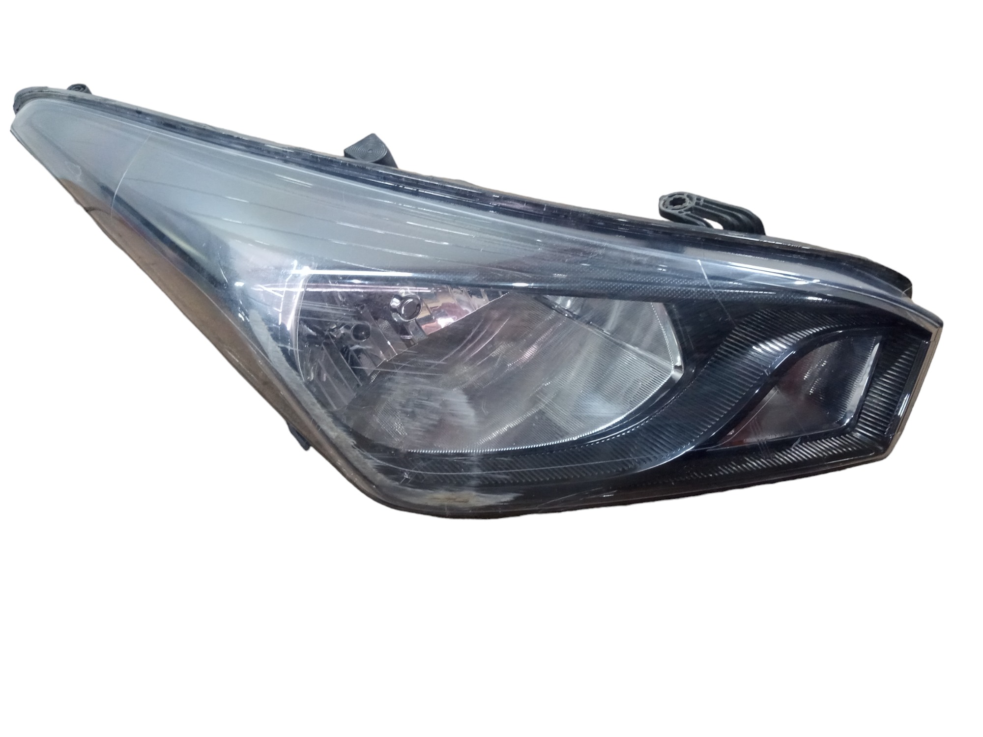 Farol Direito Arteb Hb20 2013 Mascara Negra Para Polimento  Direito