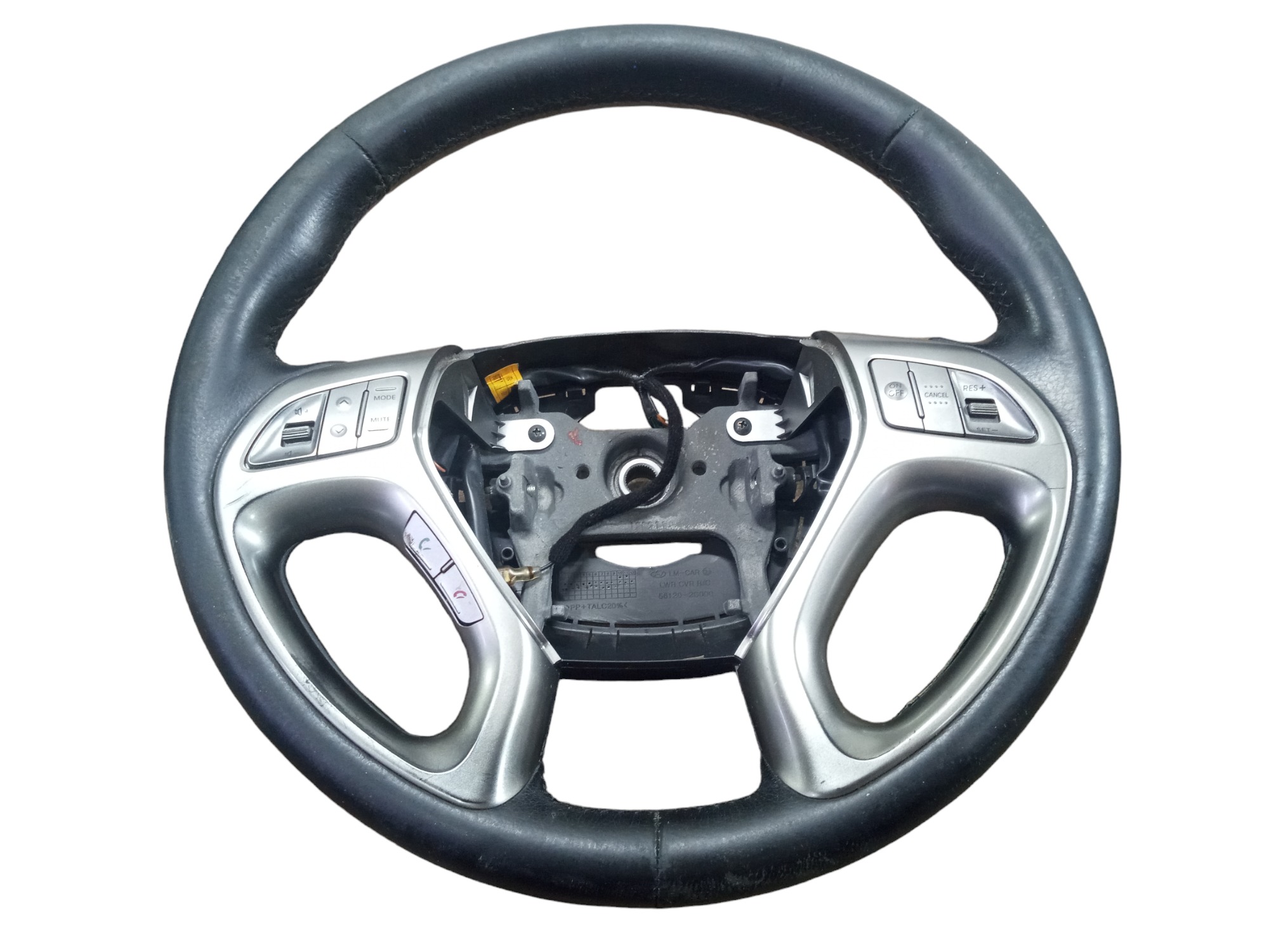 Volante Com Comando Som Hyundai Ix35 2.0 2013 2016 Preta