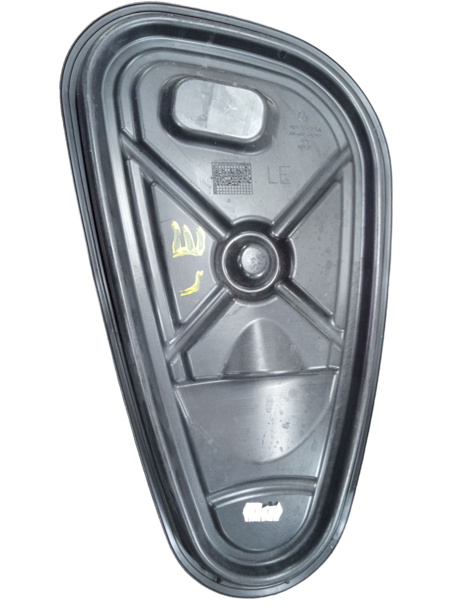 Tampa Porta Dianteira Esquerda Vw Nivus Virtus 2023 Preto