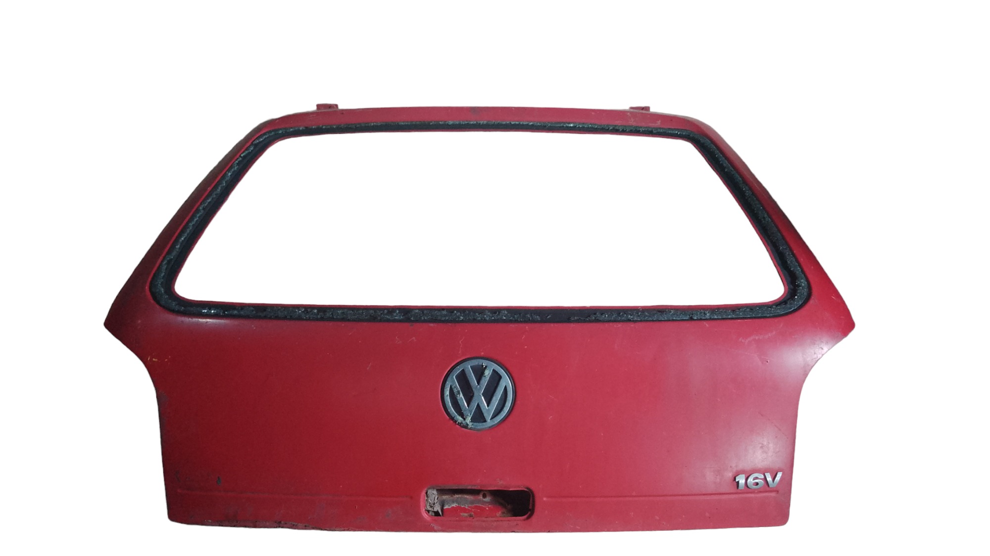 Tampa Traseira Volkswagen Gol G3 Original Sem Vidro  Vermelho