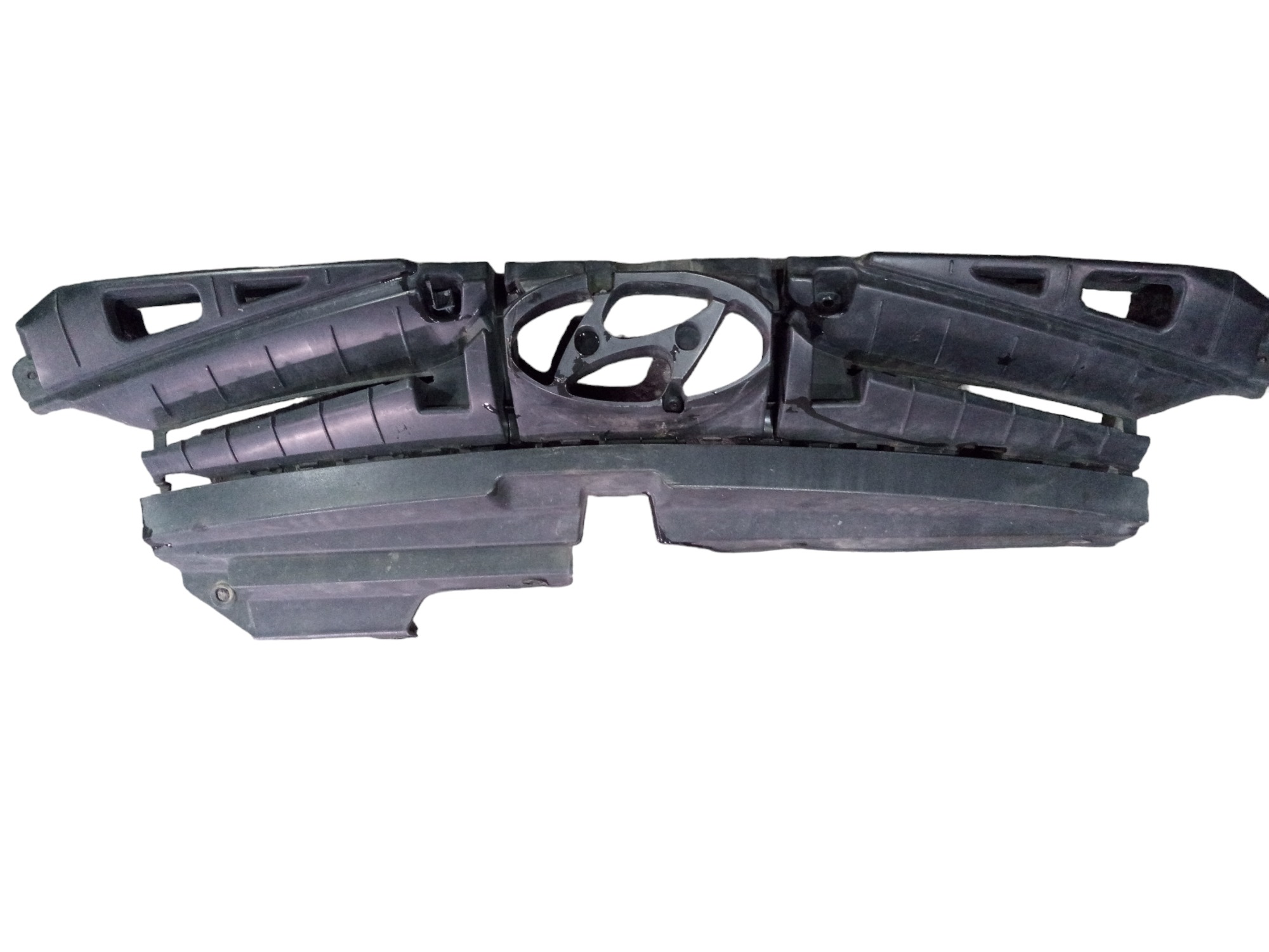 Grade Dianteira Interna Hyundai Hb20 2013 Preto Fosco